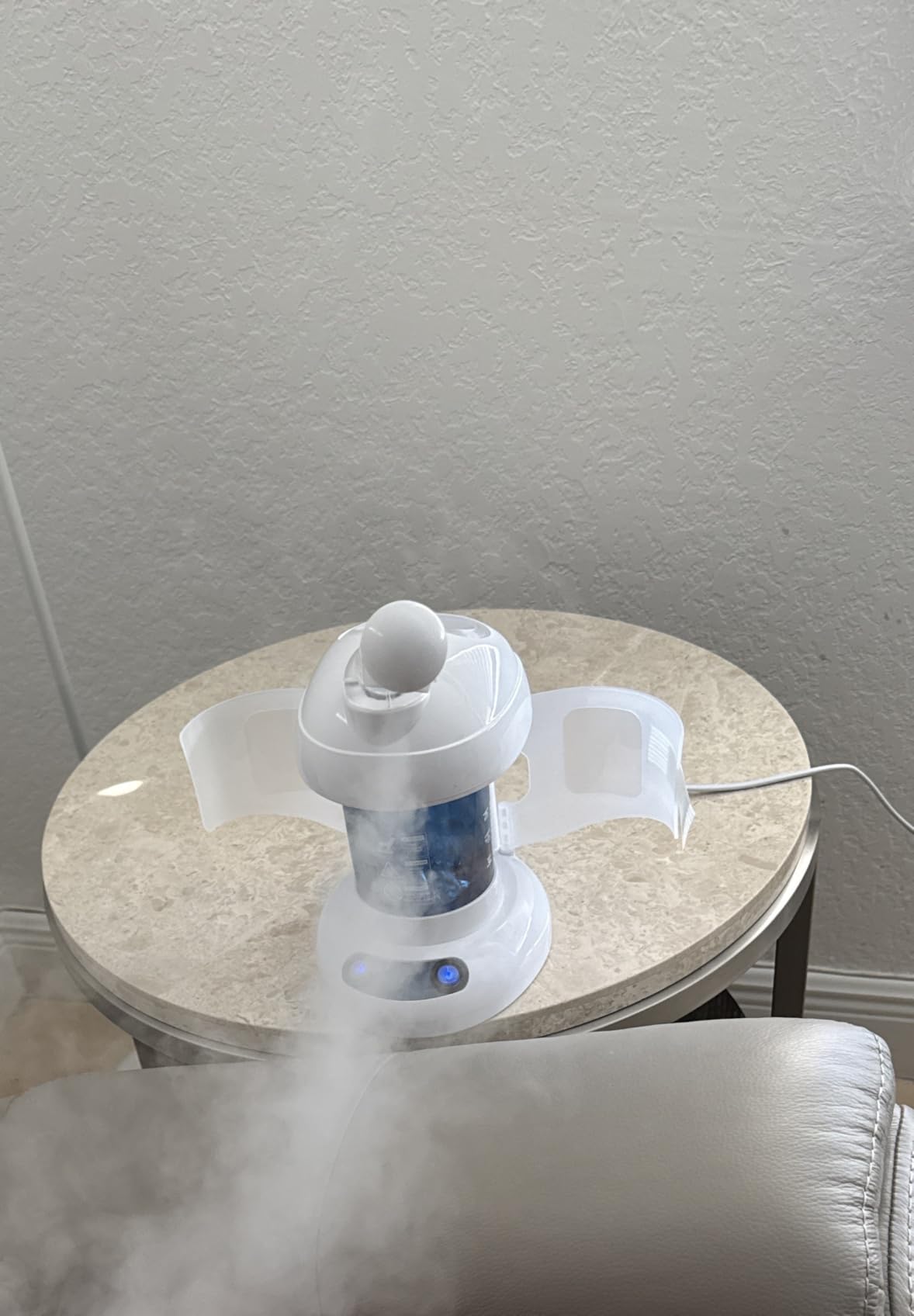 Kingsteam Facial Steamer - Ozone Steamer with Extendable Arm - Professional Nano Ionic Facial Steamer for Deep Cleaning - Portable for Personal Care Use at Home or Salon customer photo 2