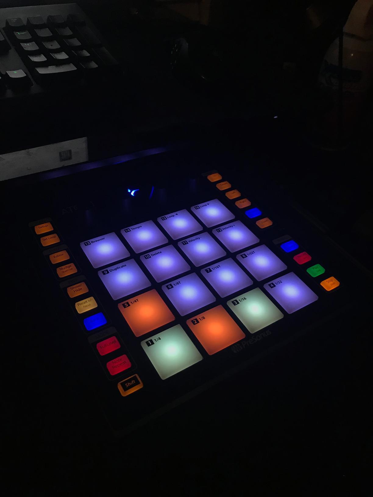 ATOM Production & Performance Midi Pad Controller with Studio One Artist and Ableton Live Lite Recording Software customer photo 2