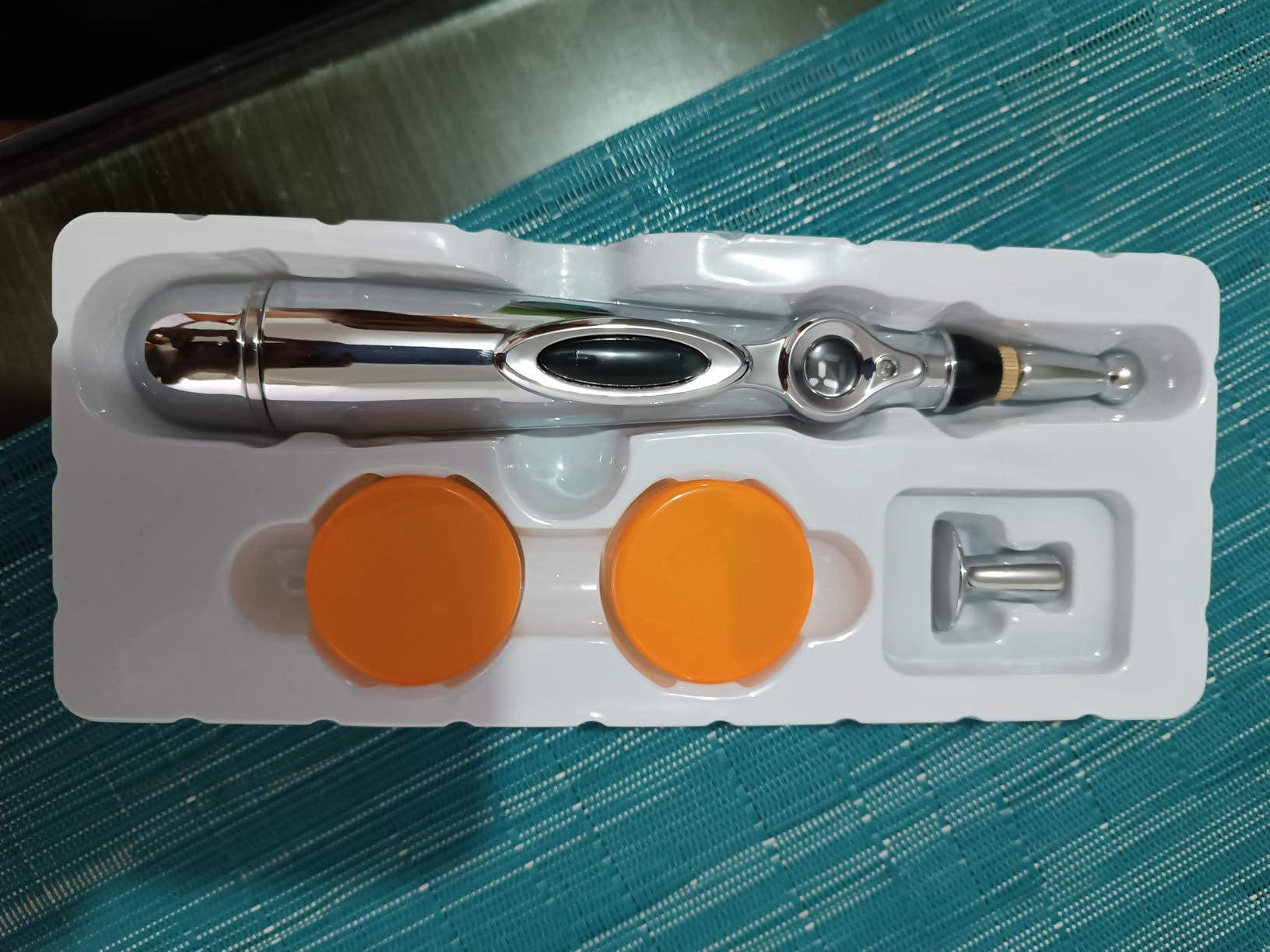 Electronic Acupuncture Pen, 3-in-1 Meridian Energy Pen for Pain Relief, Pain Relief Therapy, Electric Meridians Acupuncture Machine customer photo 1