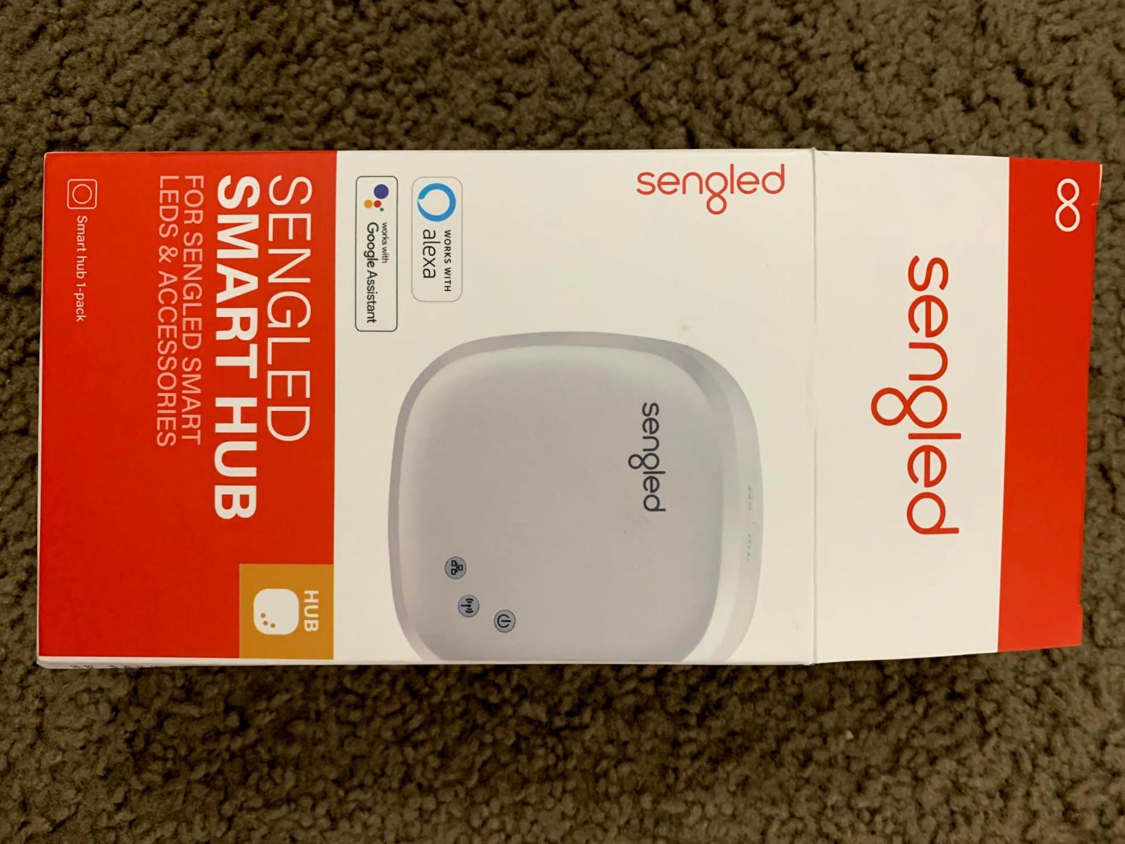 Sengled Z02-hub Hub for Use Smart Products, Compatible with Alexa and Google Assistant, 1 Count (Pack of 1), White customer photo 1