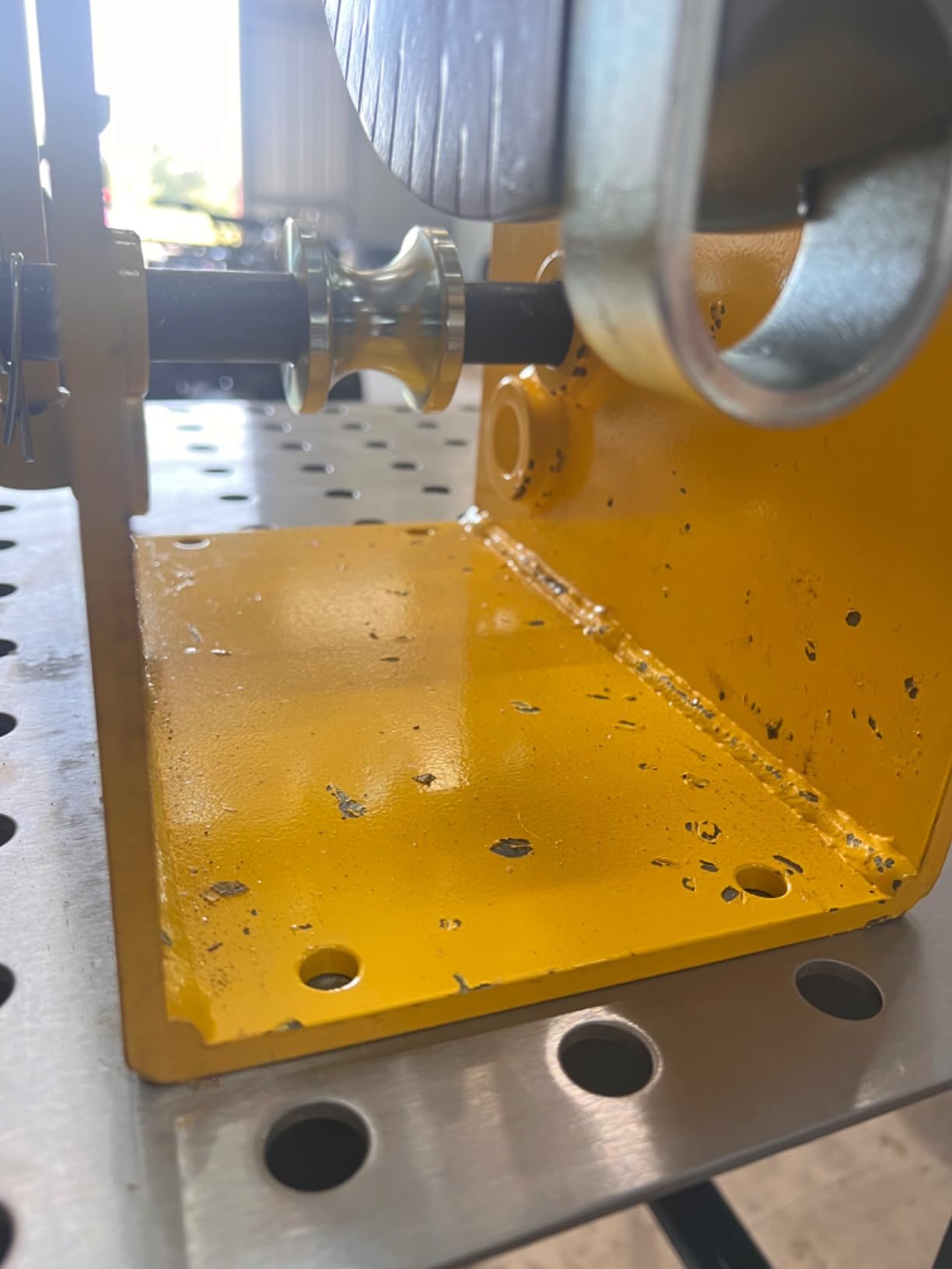 3rd Generation Hydraulic Tubing Bender for Round Tubing, Hydraulic Pipe Bender for Roll Cage Tubing, 1.75 Inch Round Dimple Die customer photo 2