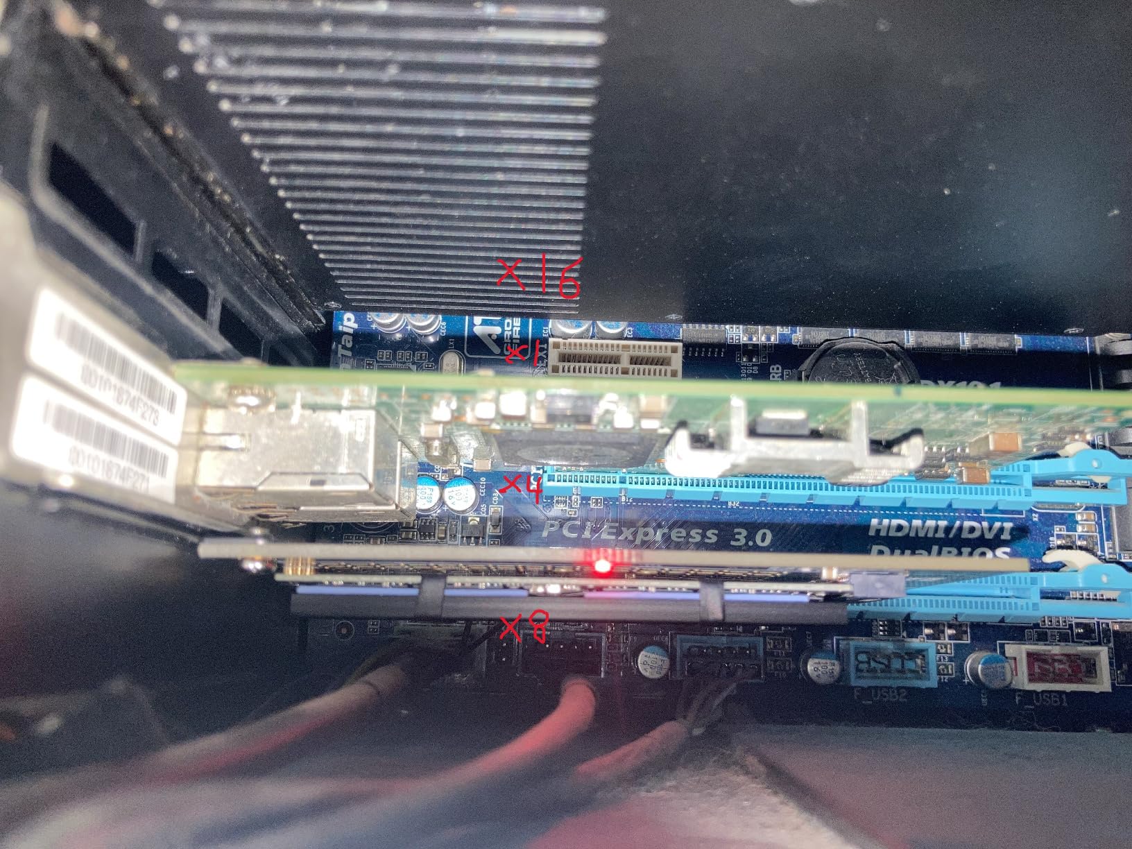 MHQJRH M.2 NVME to PCIe 3.0 x4 Adapter with Aluminum Heatsink Solution customer photo 2