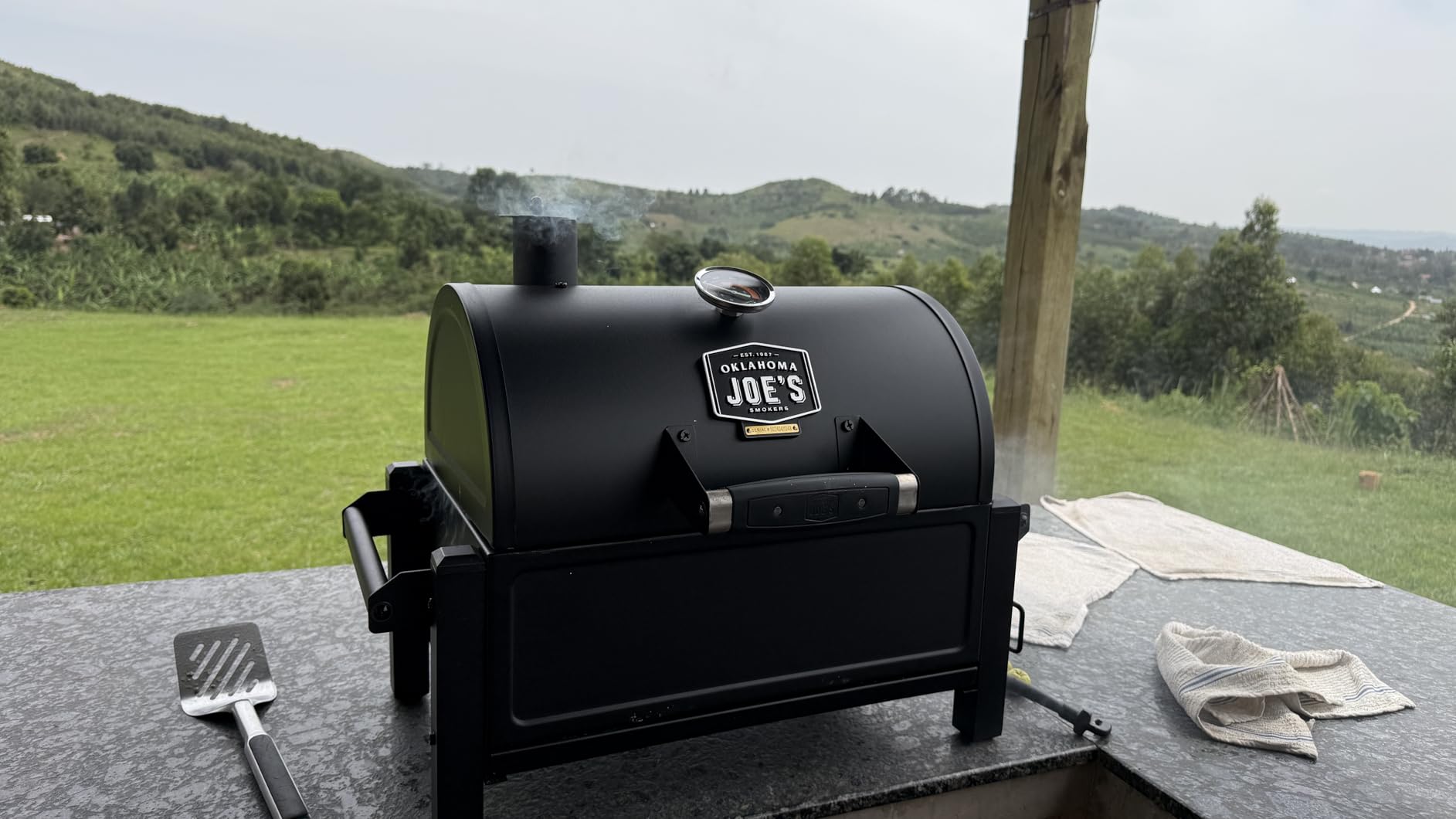 Oklahoma Joe's Rambler Portable Charcoal Grill customer photo 2
