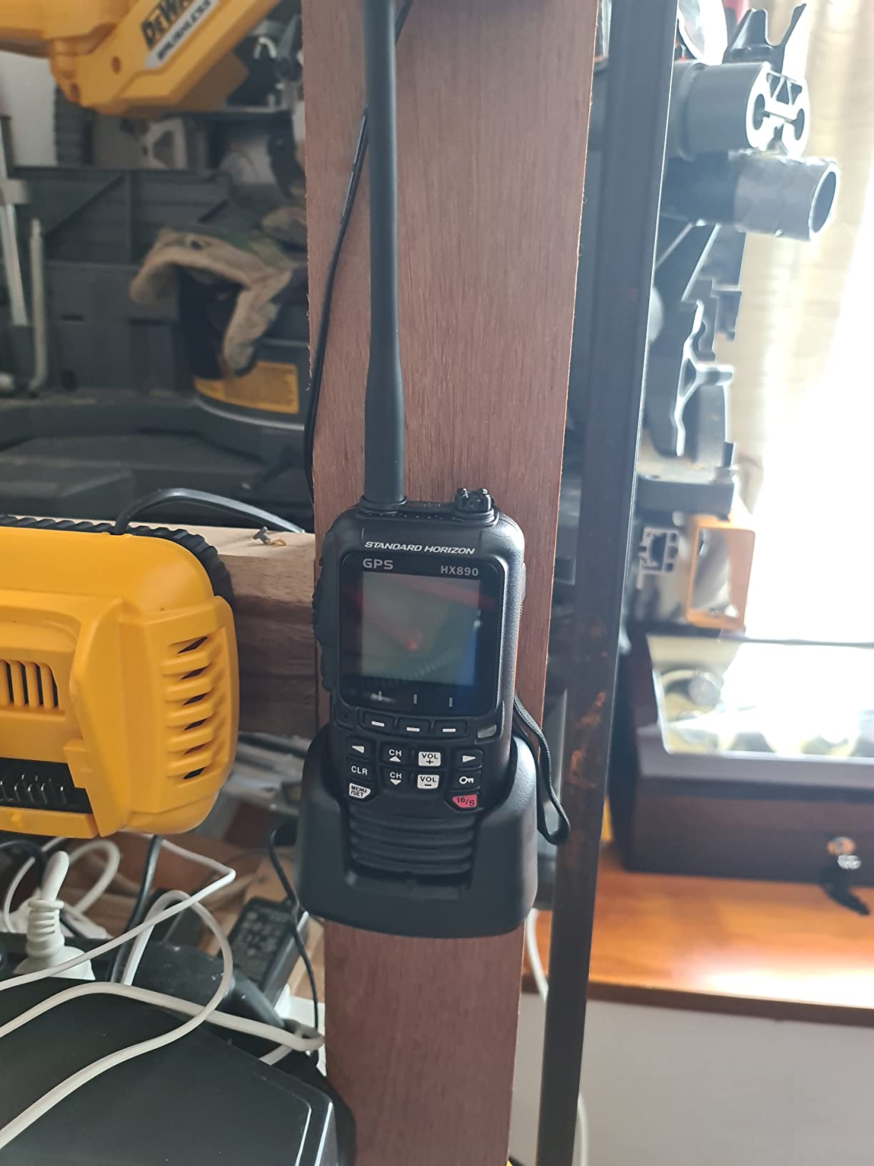 Standard Horizon HX890 Black Handheld VHF - Floating 6 Watt Class H DSC Two Way Radio customer photo 1