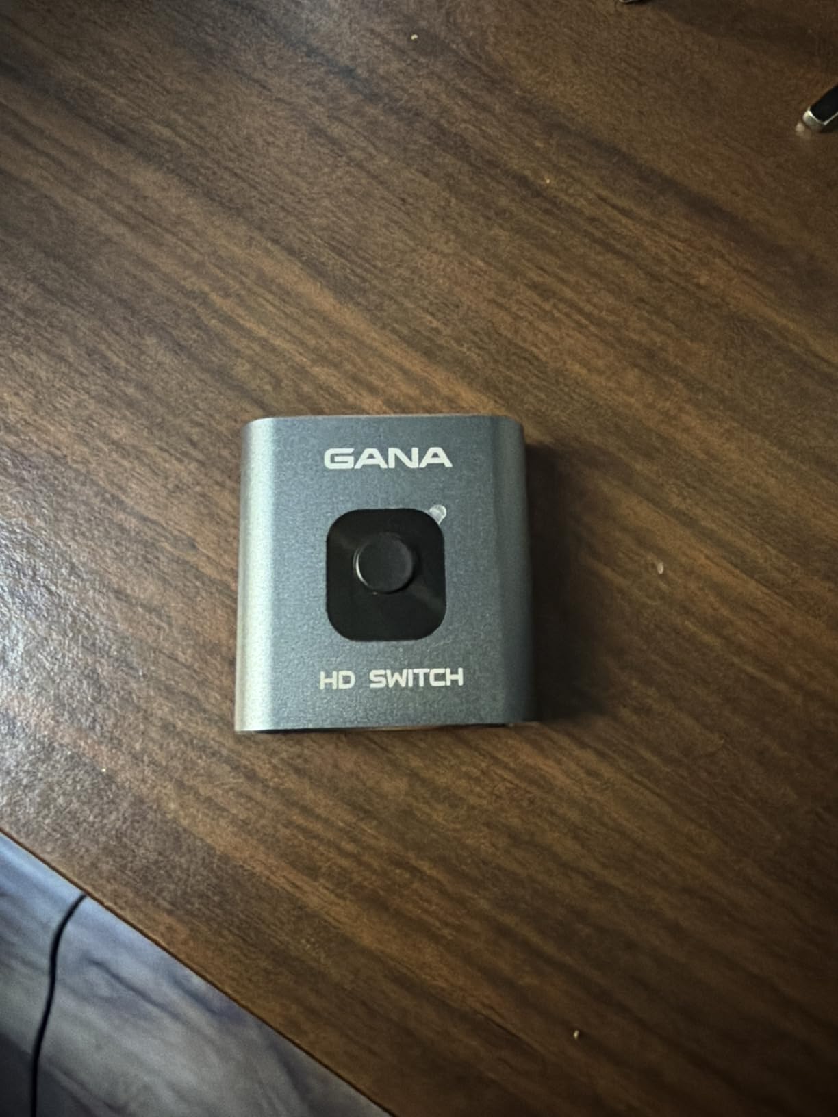 HDMI Switch 4k@60hz Splitter, GANA Aluminum Bidirectional HDMI Switcher 2 in 1 Out, Manual HDMI Hub Supports HD Compatible with Xbox PS5/4/3 Blu-Ray Player Fire Stick Roku (Grey) customer photo 2