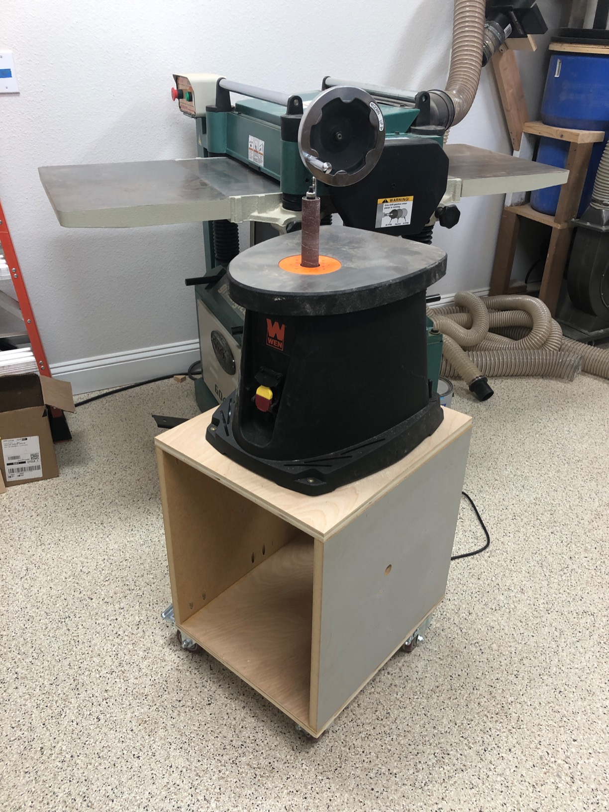 WEN 6510T 3.5 Amp Oscillating Spindle Sander, Black customer photo 2