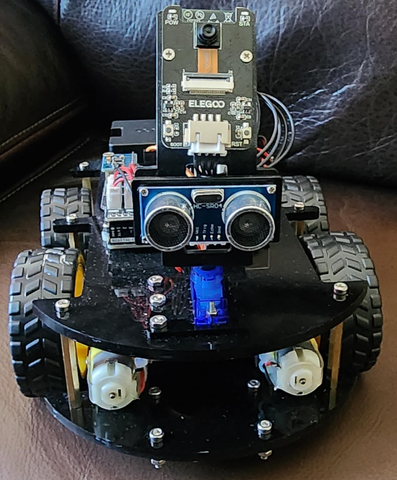 ELEGOO UNO R3 Smart Robot Car Kit V4 for Arduino Robotics for Kids Ages 8-12 12-16 STEM Science Kits Coding Gifts for 8-16 Year Old Boys Girls Teens customer photo 2