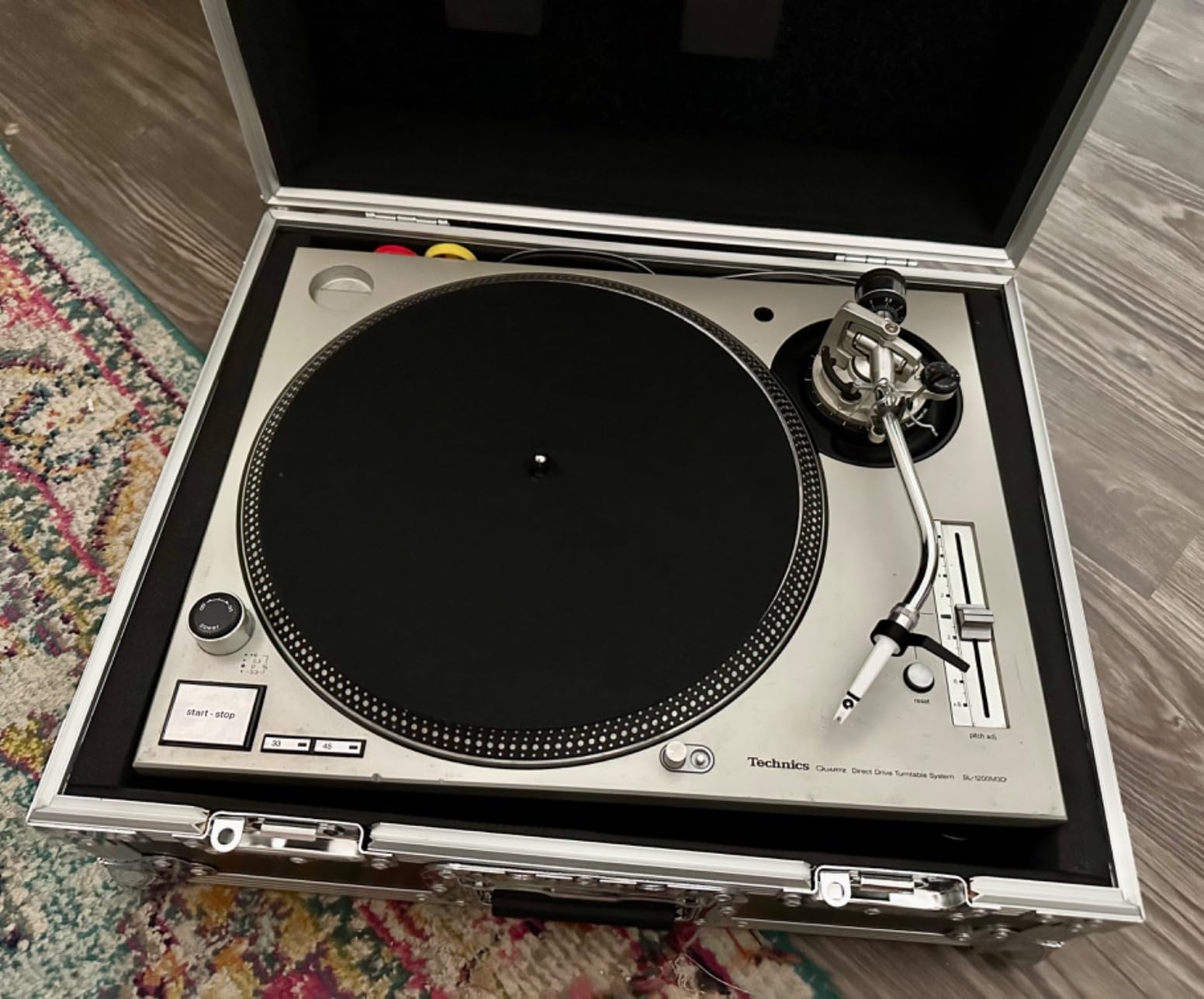 Harmony Audio Cases HC1200BMKII Compatible with Technics 1200 Flight Foam Lined Turntable Custom Case customer photo 2