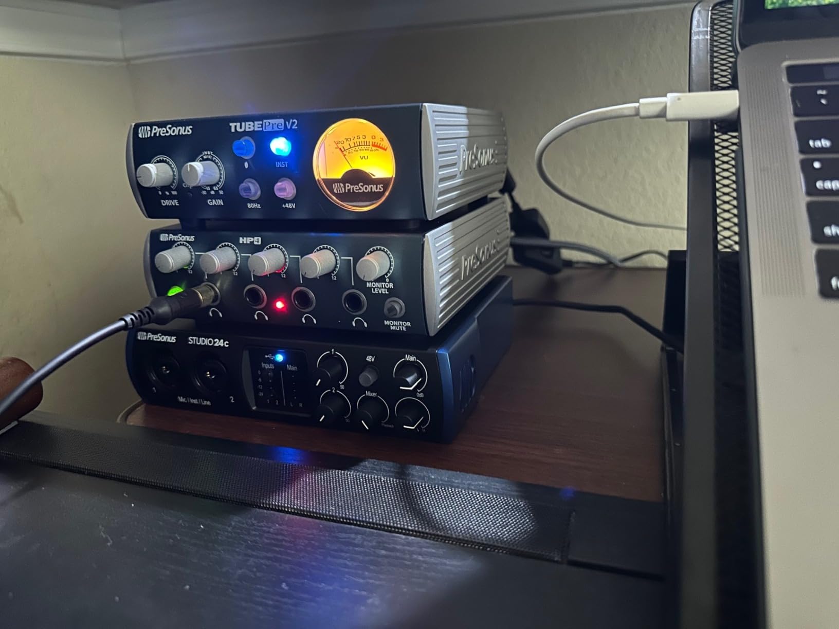 PreSonus Studio 24c 2x2 USB Audio Interface with Studio One DAW Recording Software customer photo 2