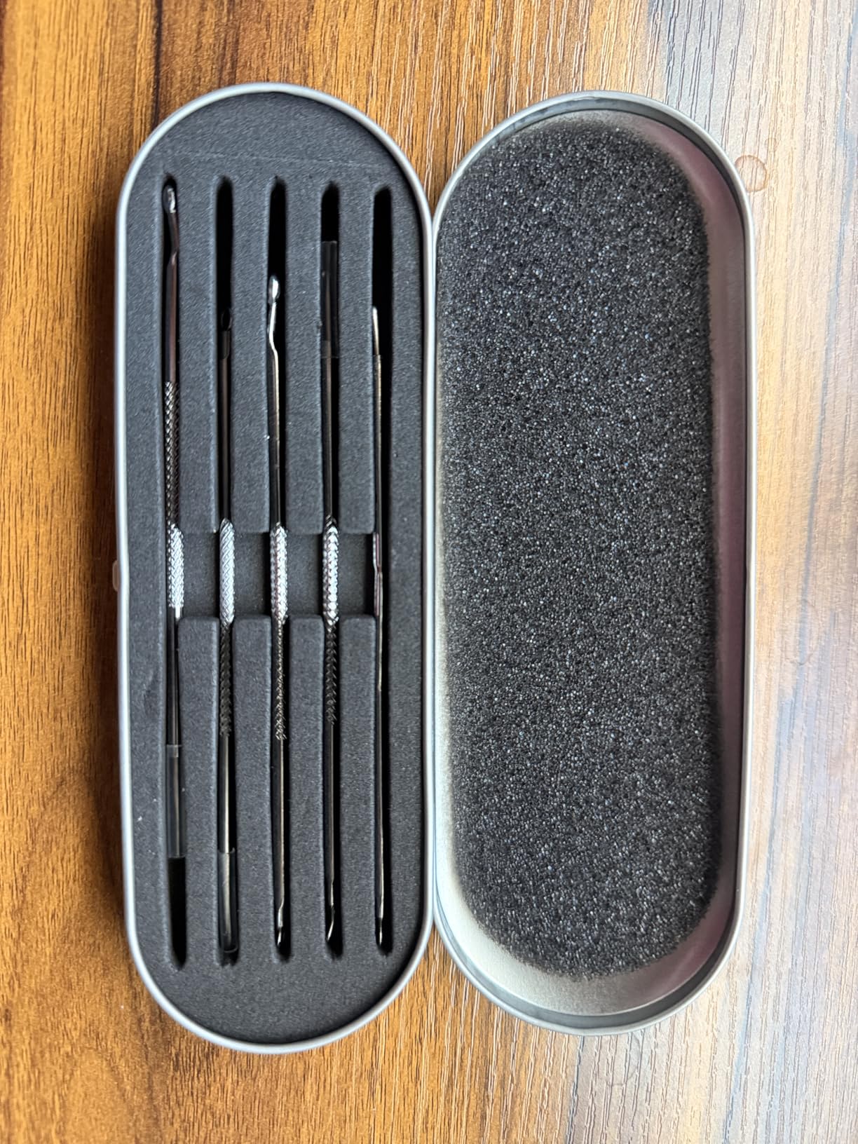 Amconsure Facial Steamer - Nano Ionic Face Steamer Warm Mist Steamer for Home Sauna SPA, Humidifier for Face Steamer for Deep Cleaning Unclogs Pores Sinuses - Bonus 5 Piece Stainless Steel Skin Kit customer photo 1