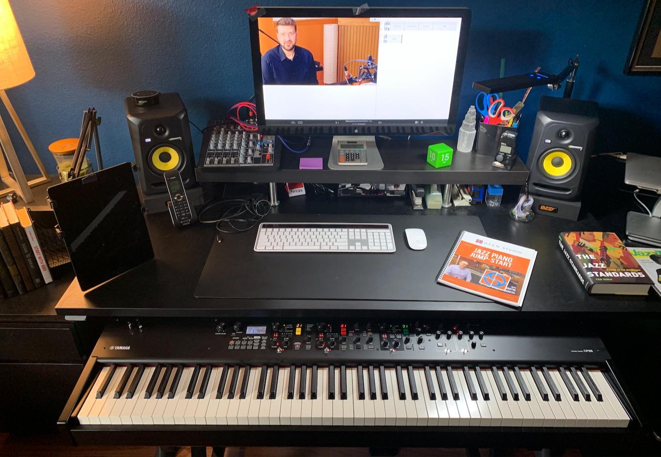 Yamaha CP73 88-Key Weighted Hammer Action Stage Piano with Vintage Electric Piano Sounds customer photo 1