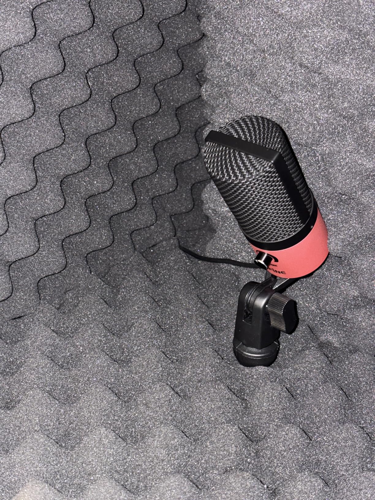 TroyStudio Portable Vocal Booth, Large Foldable Microphone Isolation Shield customer photo 2