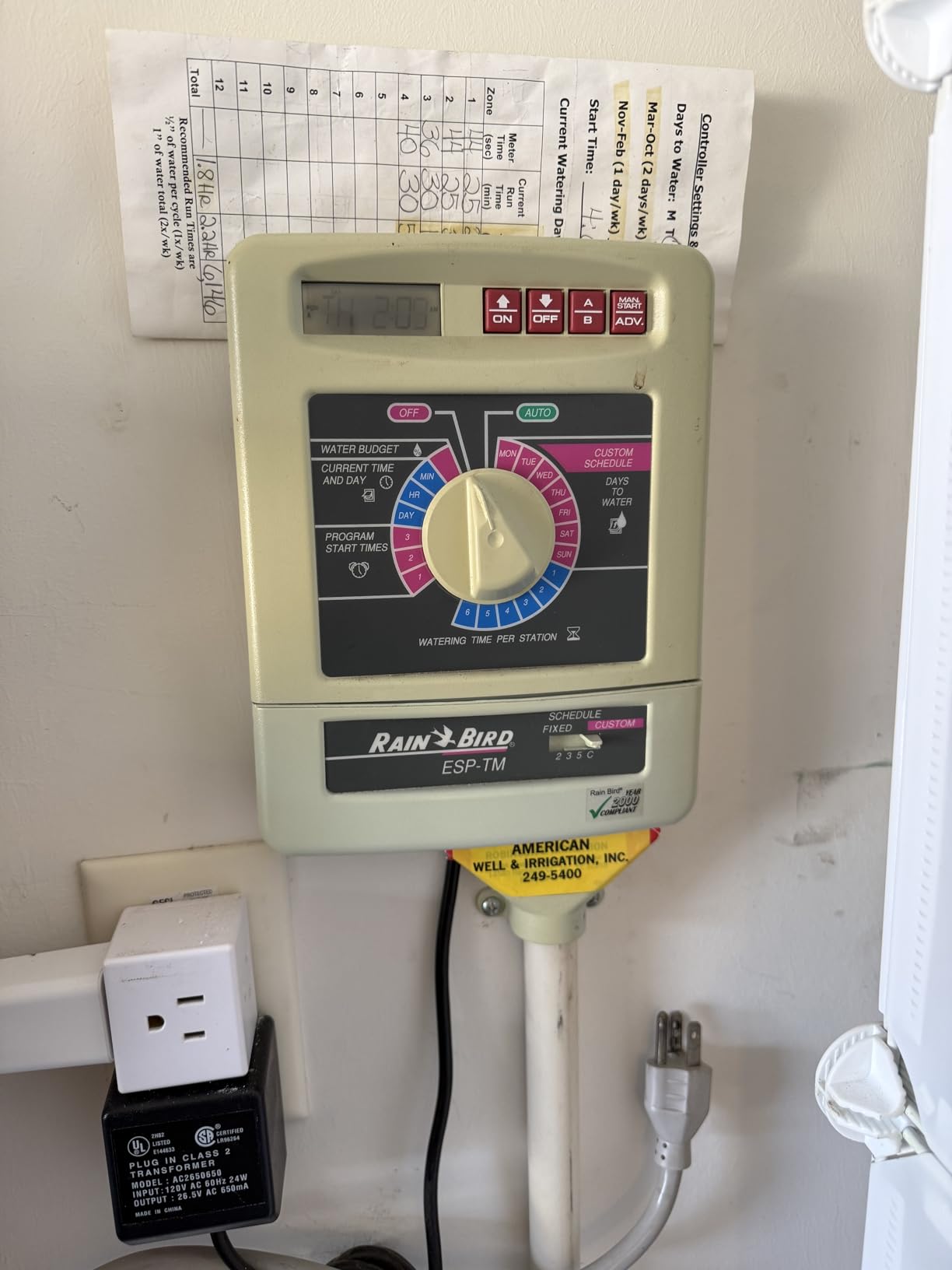 Rain Bird ST8O-2.0 Smart Indoor/Outdoor WiFi Sprinkler/Irrigation System Timer/Controller, WaterSense Certified, 8-Zone/Station, Compatible with Amazon Alexa customer photo 2