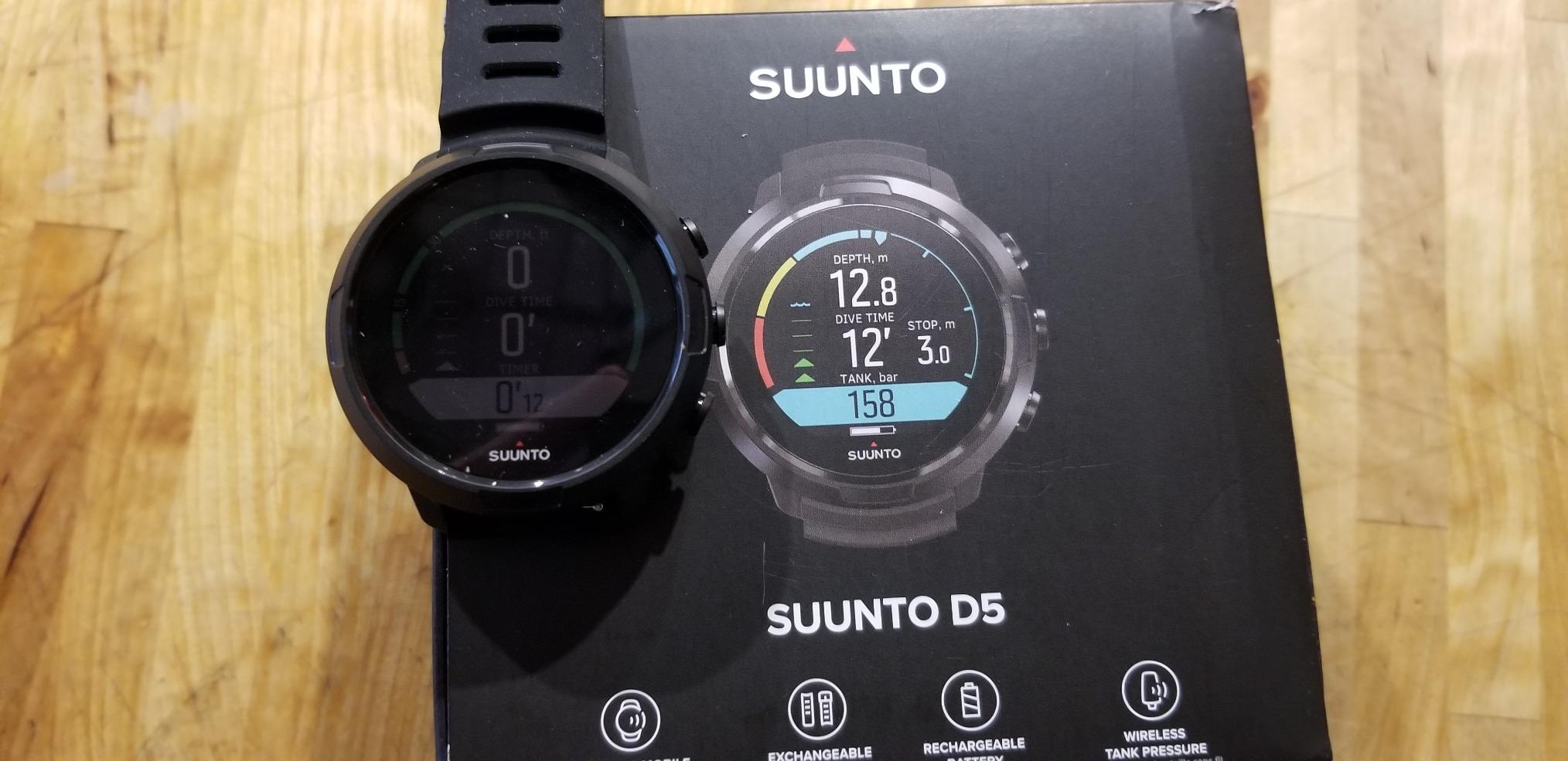 Suunto D5 All Black Dive Computer with Color Screen and Exchangeable Straps customer photo 3