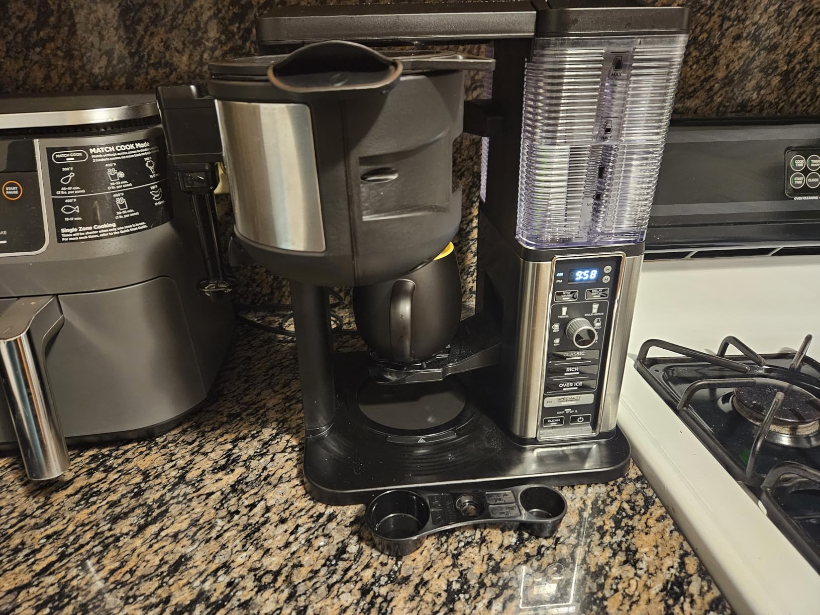 Ninja Specialty Coffee Maker, Hot & Iced Coffee, 6 Brew Styles, 8 Sizes, Small Cup to Travel Mug, 10-Cup Carafe, Fold-Away Frother, Permanent Filter, Removable Reservoir, Black, CM401 customer photo 2