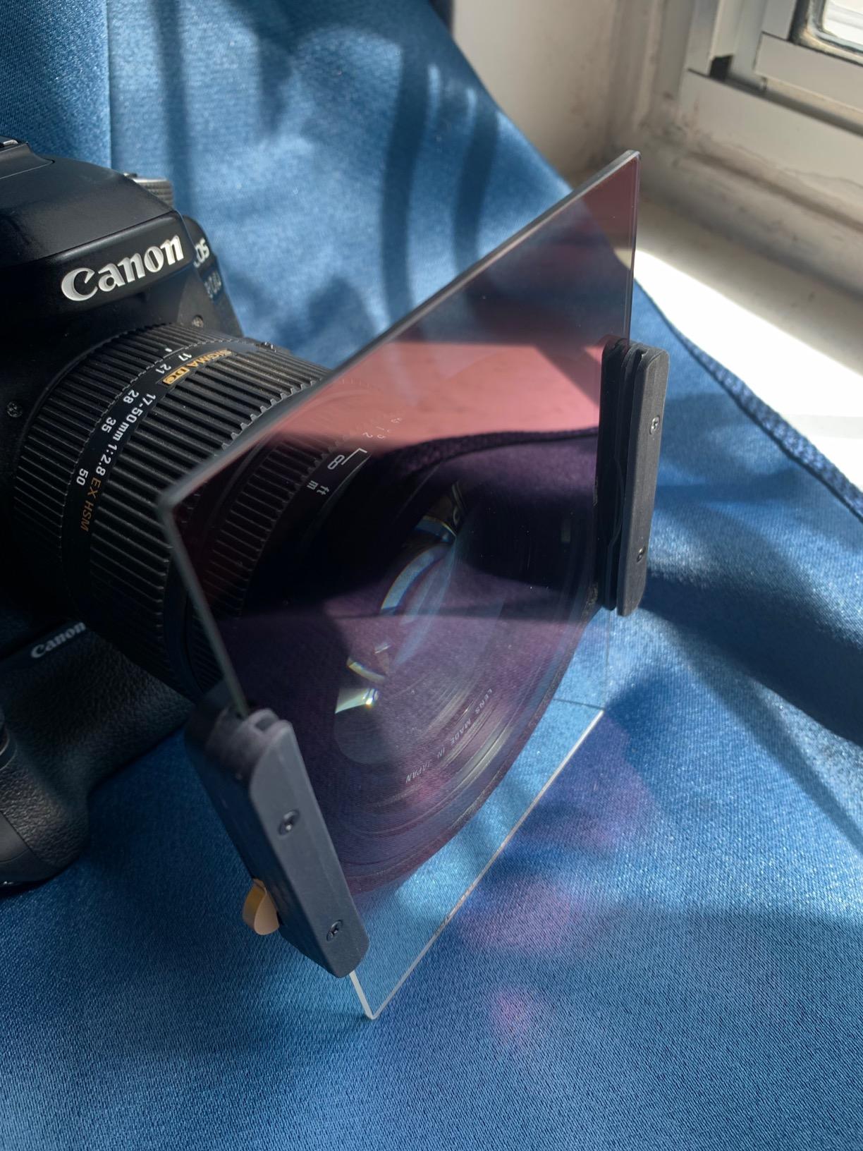 K&F CONCEPT 100X150mm Square Soft GND8 (3 Stop) Soft Graduated Neutral Density Filter with 28 Multi-Layer Coatings Waterproof/Scratch Resistant/Anti-Glaring customer photo 1