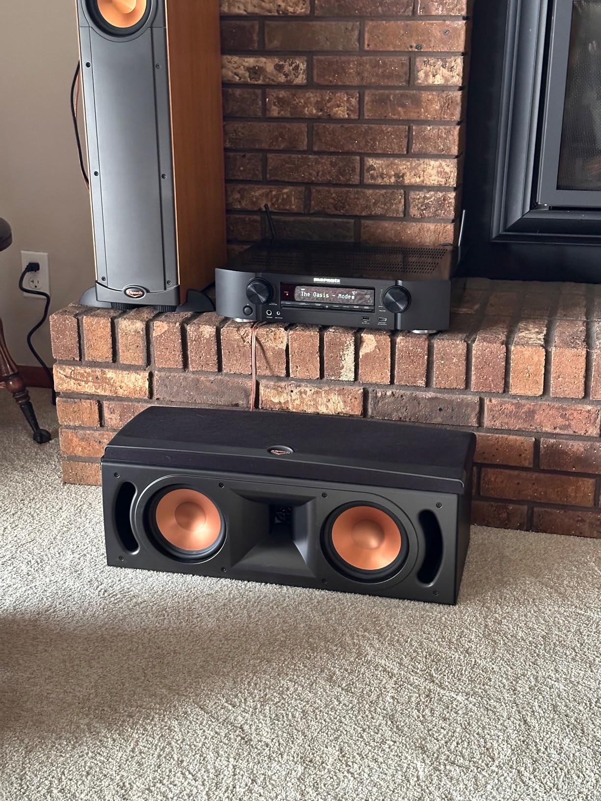 Marantz NR1510 UHD AV Receiver - Slim 5.2 Channel Home Theater Amplifier, Dolby TrueHD and DTS-HD Master Audio | Alexa Compatible | Stream Music via Wi-Fi, Bluetooth and HEOS Black customer photo 1