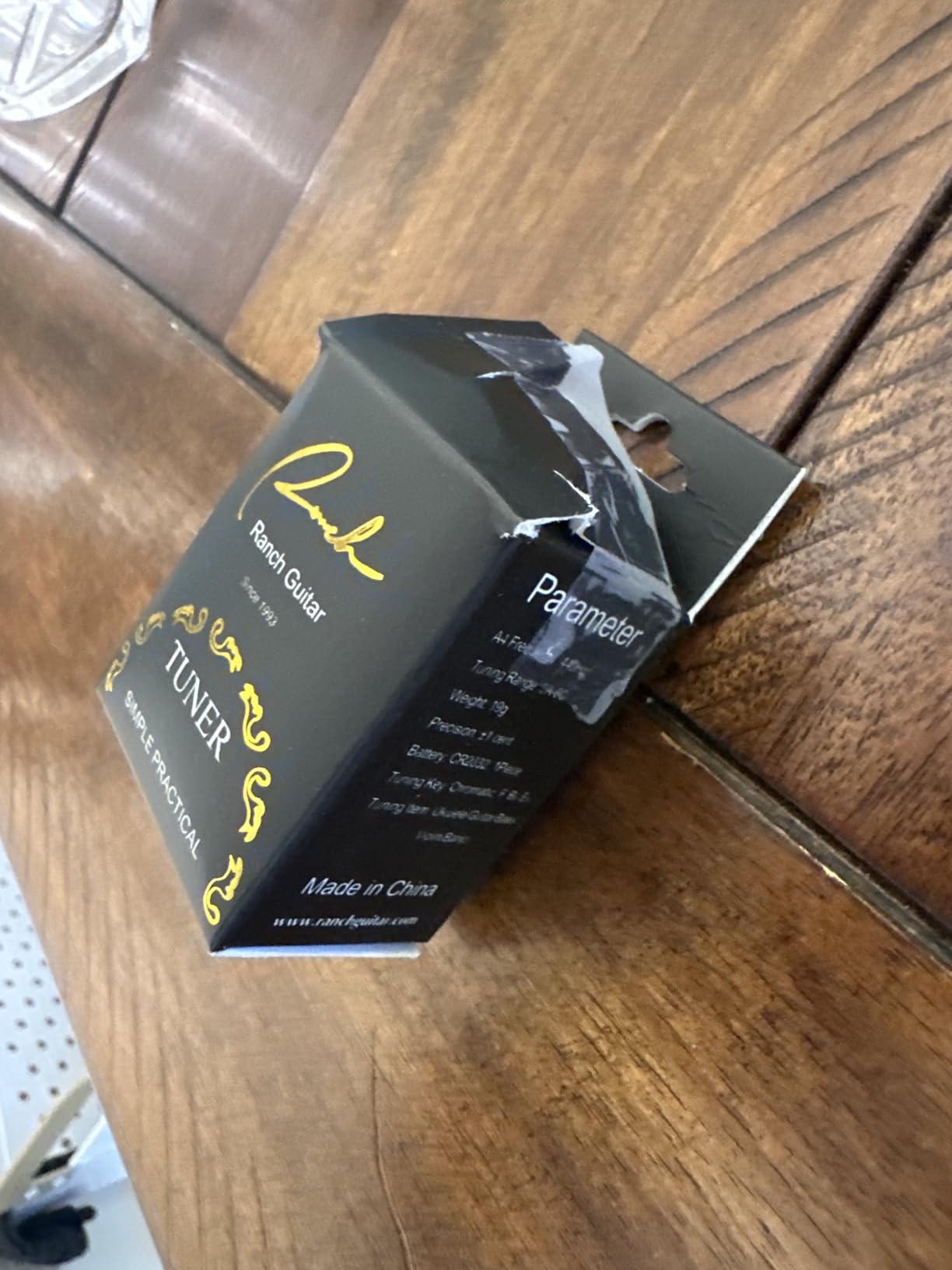 Ranch Guitar Tuner Clip On for Acoustic/Electric Guitar, Ukulele, Violin, Bass, Banjo - Fast & Accurate Chromatic Tuner with Noise Immunity customer photo 1