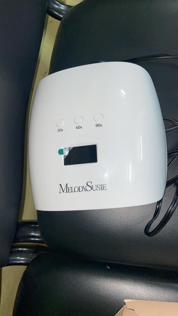 MelodySusie Professional UV LED Nail Lamp, P-Plus30I High Efficient Nail Dryer with 3 Timers & Detachable Base customer photo 1