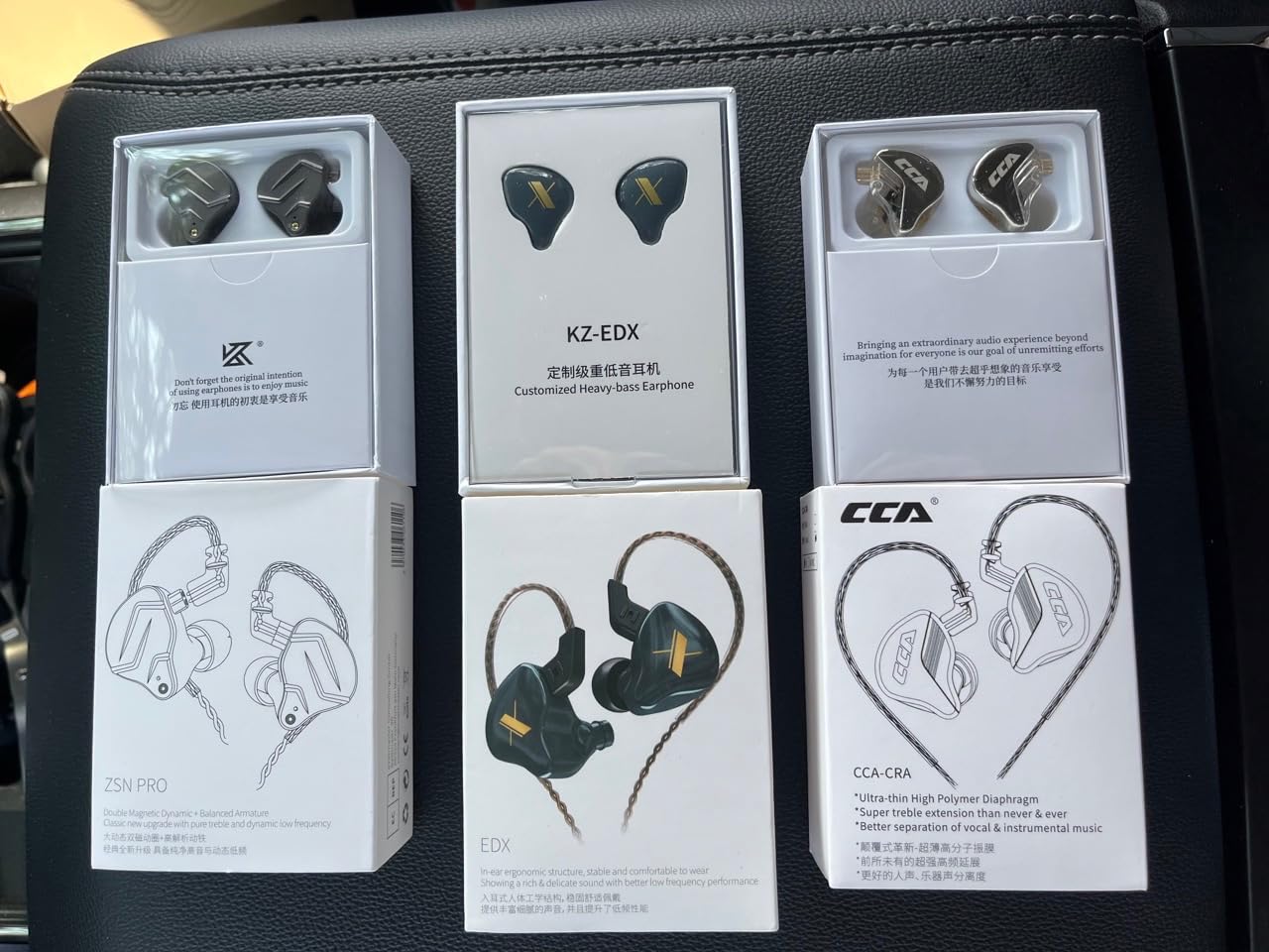 erjigo KZ ZSN Pro Dynamic Hybrid Dual Driver in Ear Earphones Detachable Tangle-Free Cable Musicians in-Ear Earbuds Headphones customer photo 2