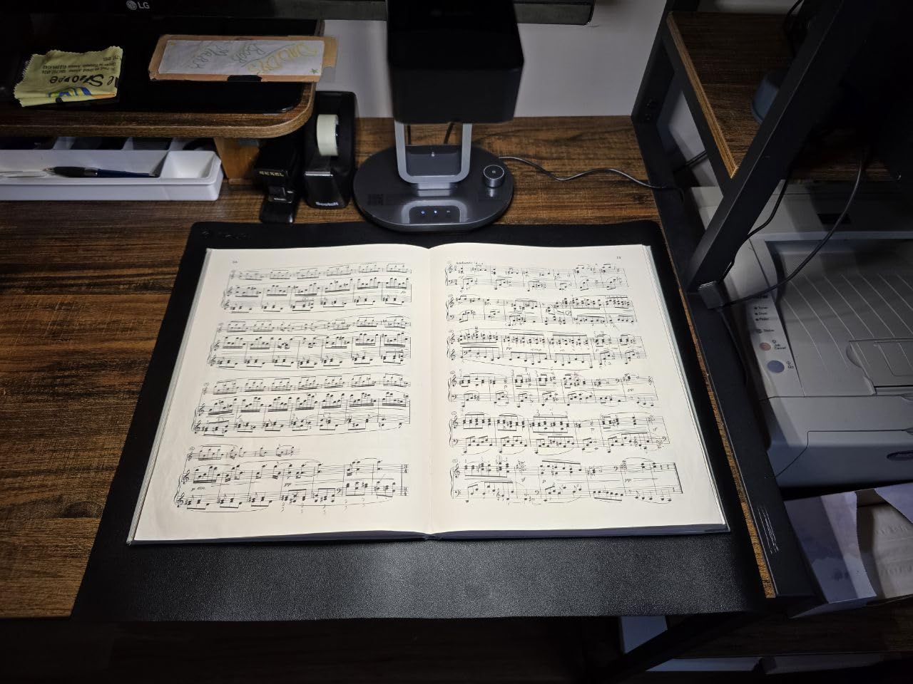 CZUR Aura Pro Book & Document Scanner, Capture A3 & A4, Auto-Flatten & Deskew Powered by AI Technology, Foldable & Portable customer photo 2