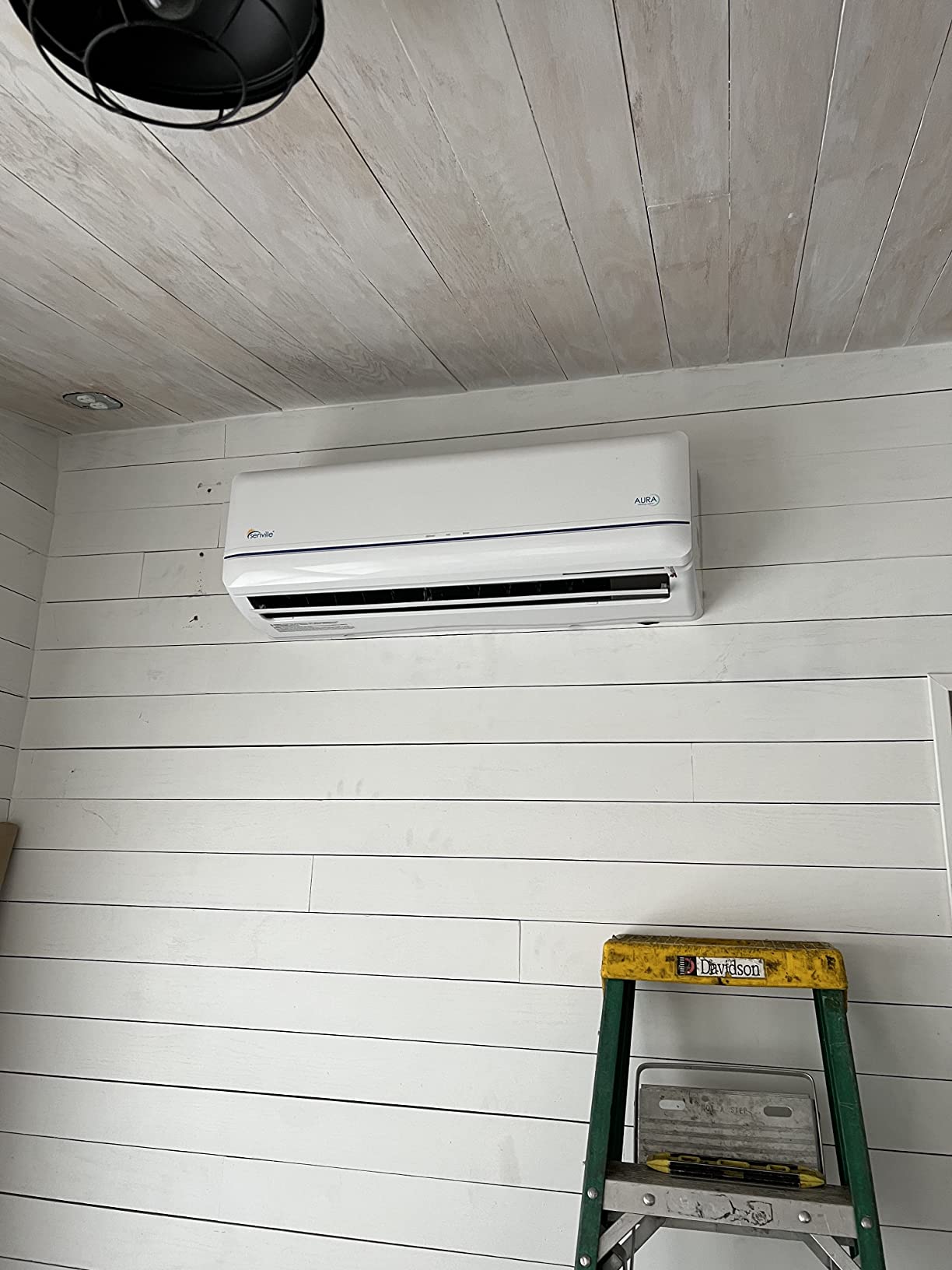 Senville 28000 BTU Dual Zone Mini Split Air Conditioner Heat Pump, 2 Ton, Works with Alexa, White customer photo 1