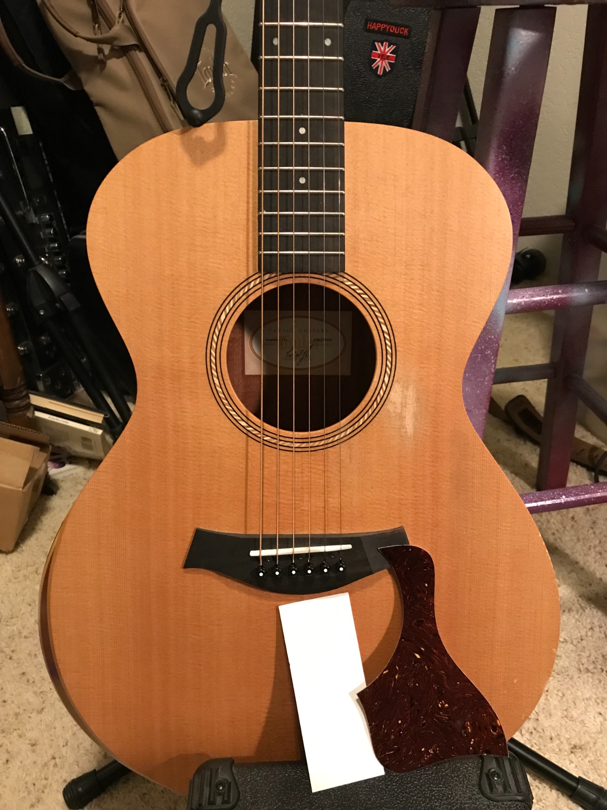 Taylor Academy 12e Grand Concert Sitka Spruce/Sapele w/Maple Neck and Gig Bag customer photo 2