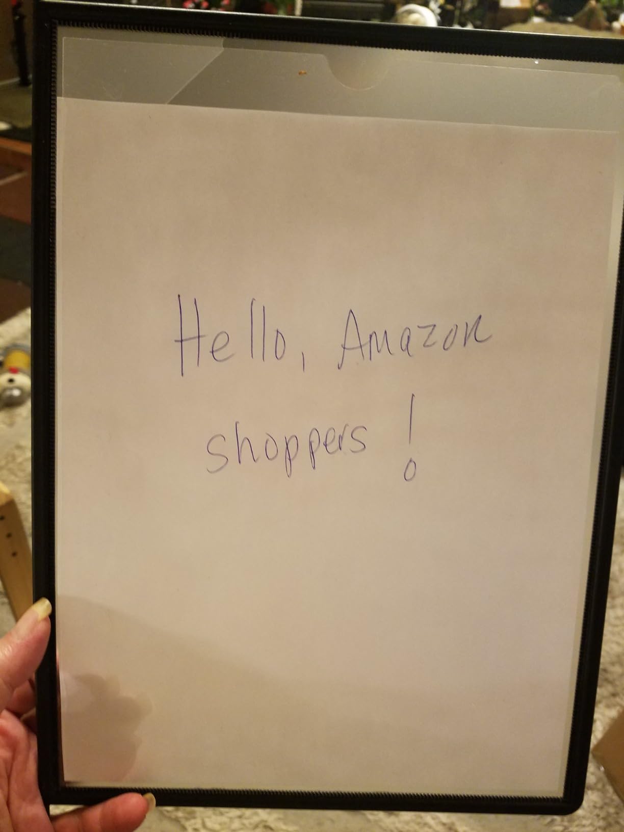 Tarifold Wall Mount Reference and Display System - 10 Double-Sided Letter Pockets - 20 Sheet Capacity customer photo 1