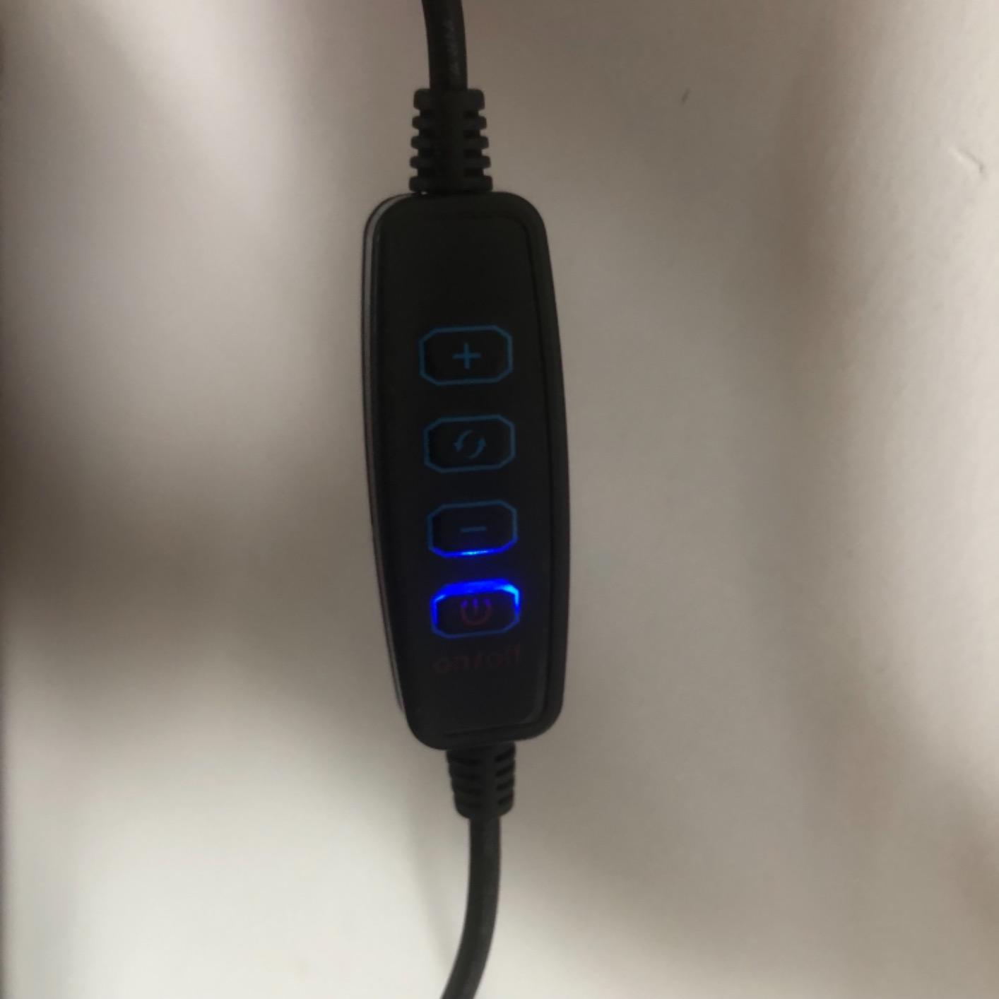 KIRKAS 10X Magnifying Glass with Light and Stand, 2-in-1 Stepless Dimmable LED Desk Lamp with Clamp, 3 Color Modes Lighted Magnifier Swivel Arm Light for Reading, Craft, Close Works - Black customer photo 1