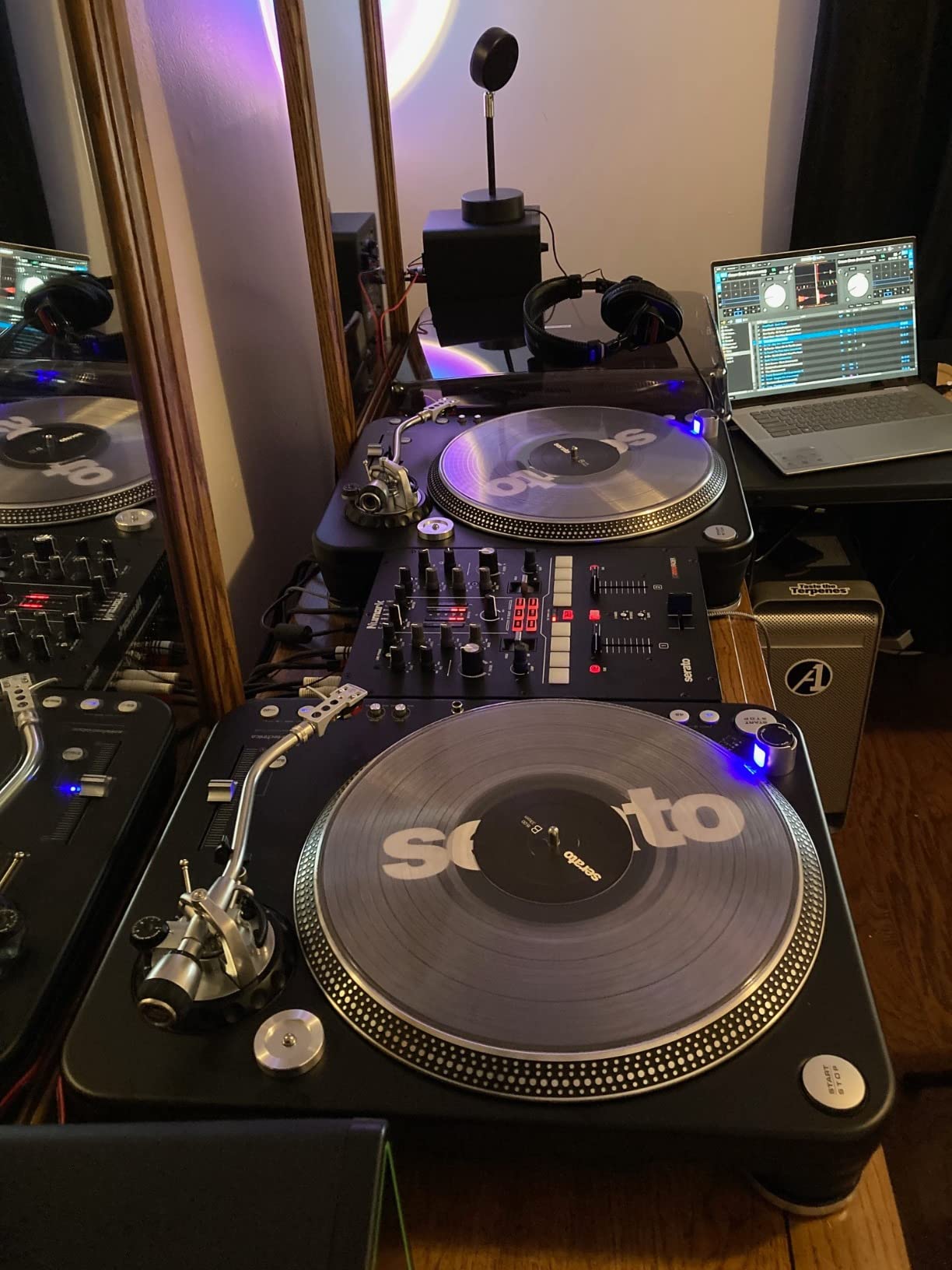 Numark Scratch | Two-Channel DJ Scratch Mixer for Serato DJ Pro with Innofader Crossfader, DVS license, 6 Direct Access Effect Selectors customer photo 1