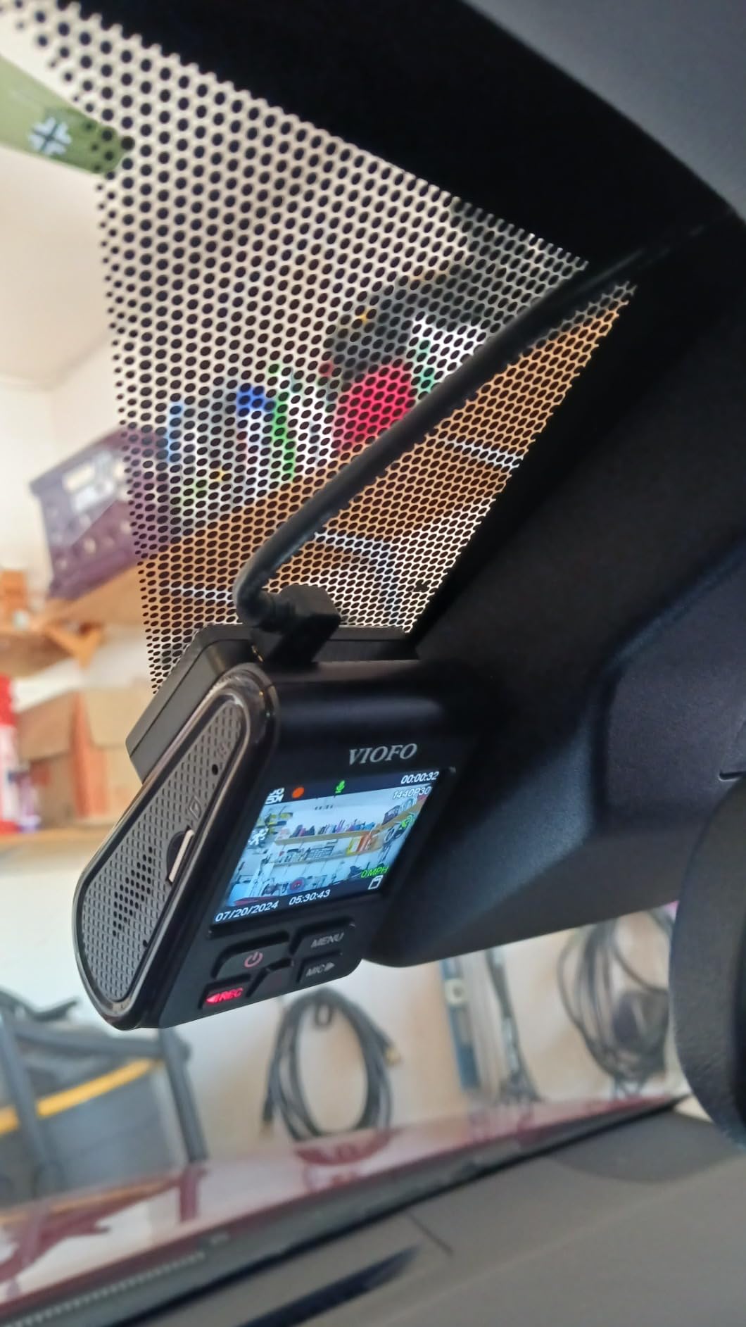 VIOFO A119 V3 2K 2560x1440P Quad HD+ 60FPS Front Car Dash Camera, 5MP STARVIS Sensor, 140-Degree Wide Angle, GPS Included, Buffered Parking Mode, True HDR, Motion Detection, Time Lapse customer photo 1