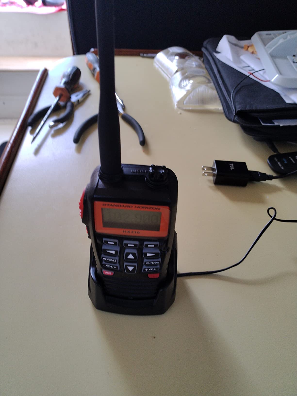 Standard Horizon HX210 6W Floating Handheld Marine VHF Transceiver customer photo 1