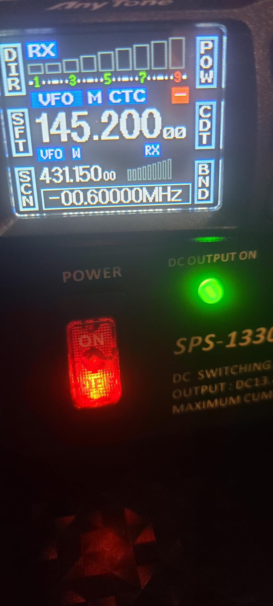 AnyTone AT-778UVII Transceiver Mobile Radio Dual Band 25W VHF/UHF VOX Vehicle Car Radio w/Cable customer photo 2