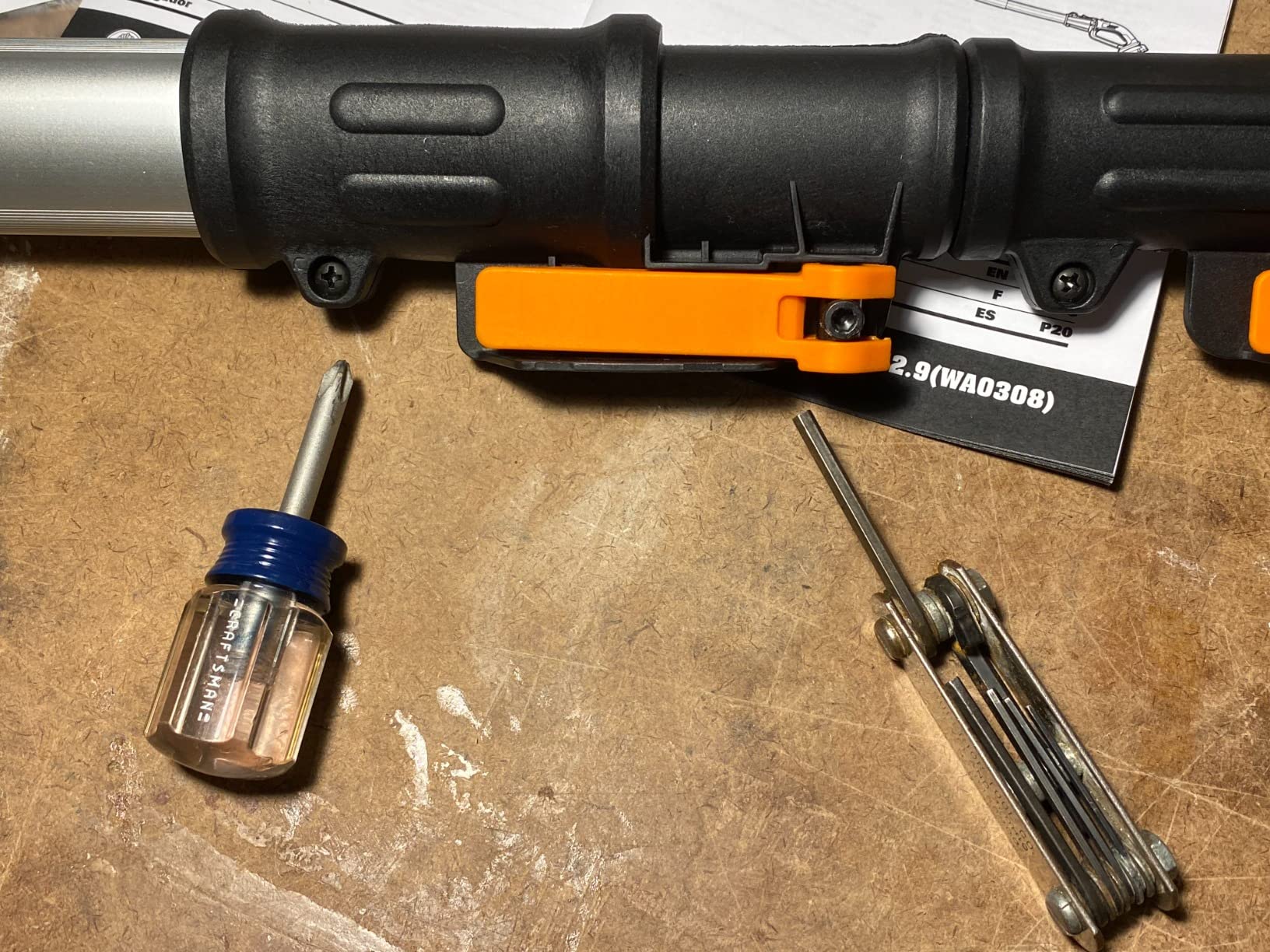 WORX WG252 20V 2-in-1 Attachment Capable Hedge Trimmer customer photo 2