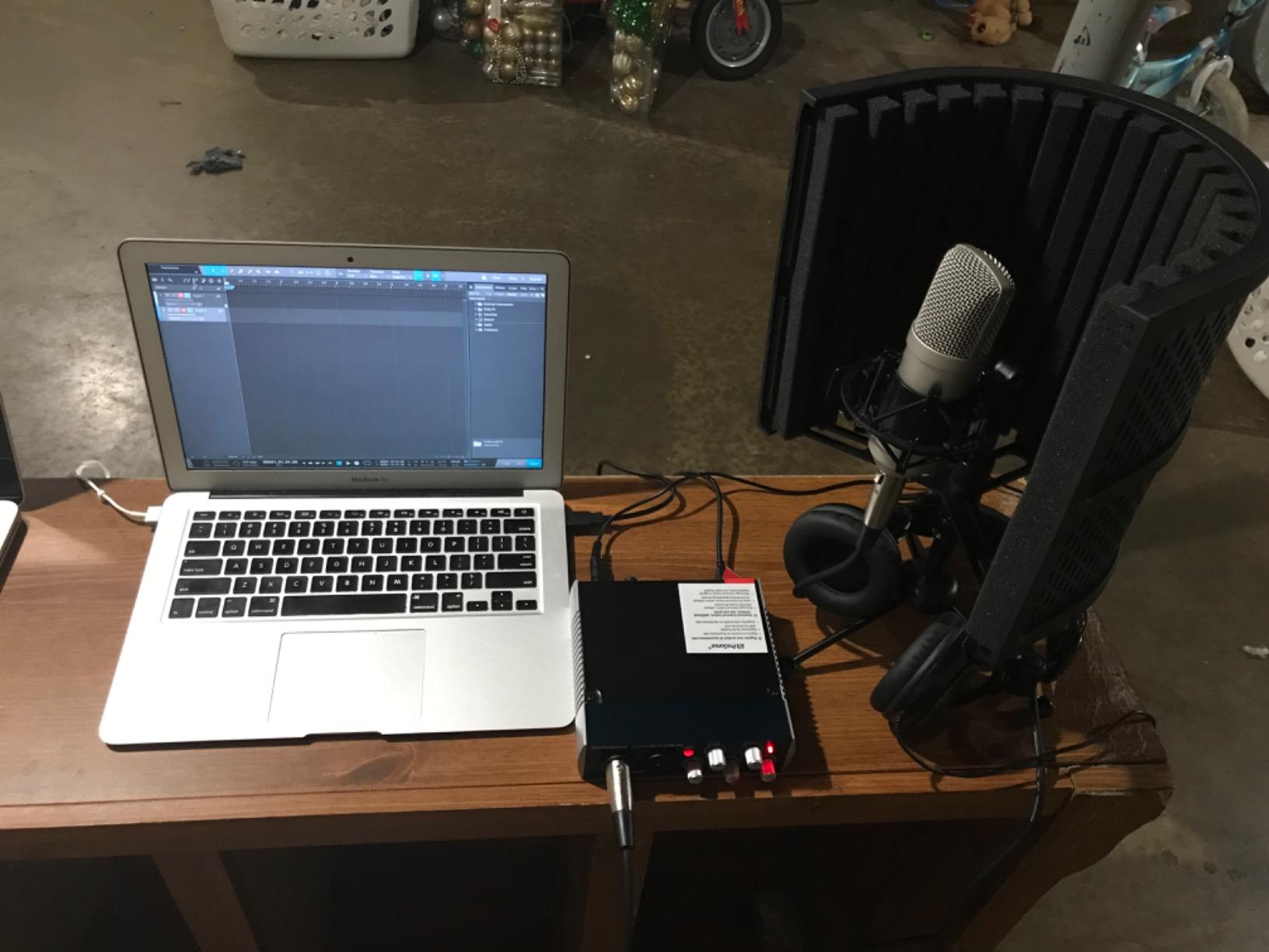 PreSonus AudioBox USB 96 Recording Bundle with Condenser Microphone Shockmount XLR Cable and Studio One Artist + Studio Magic Software (Interface Color May Vary in Blue or Black) customer photo 1