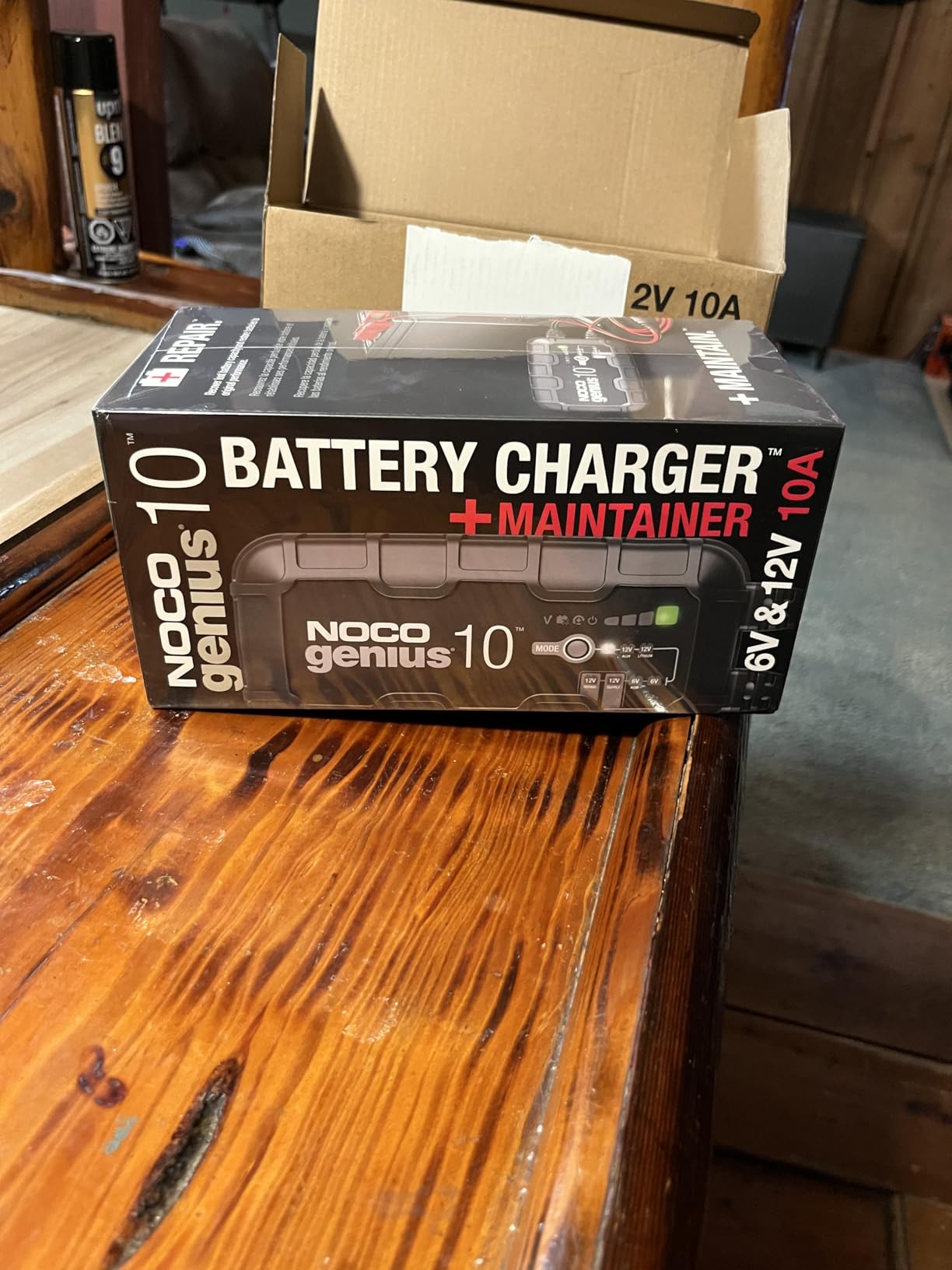 NOCO GENIUS10: 10A 6V/12V Smart Battery Charger - Automatic Maintainer, Trickle Charger & Desulfator with Overcharge Protection & Temperature Compensation - for Lead-Acid & Lithium Batteries customer photo 2
