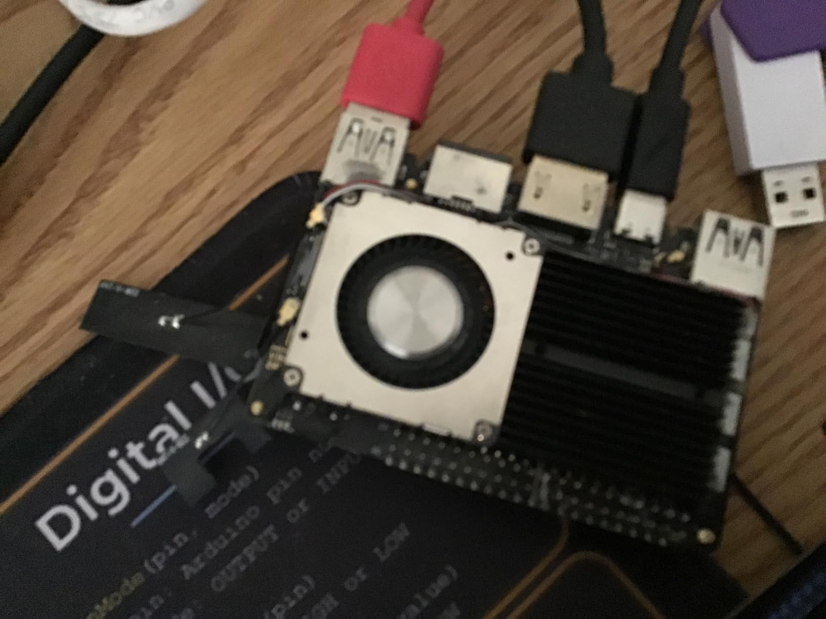 Khadas VIM3 Basic Single Board Computer, VIM3 Amlogic A311D, Faster CPU, Neural Processing Unit for A.I., Switchable PCIe and USB 3.0 (2+16GB) customer photo 1