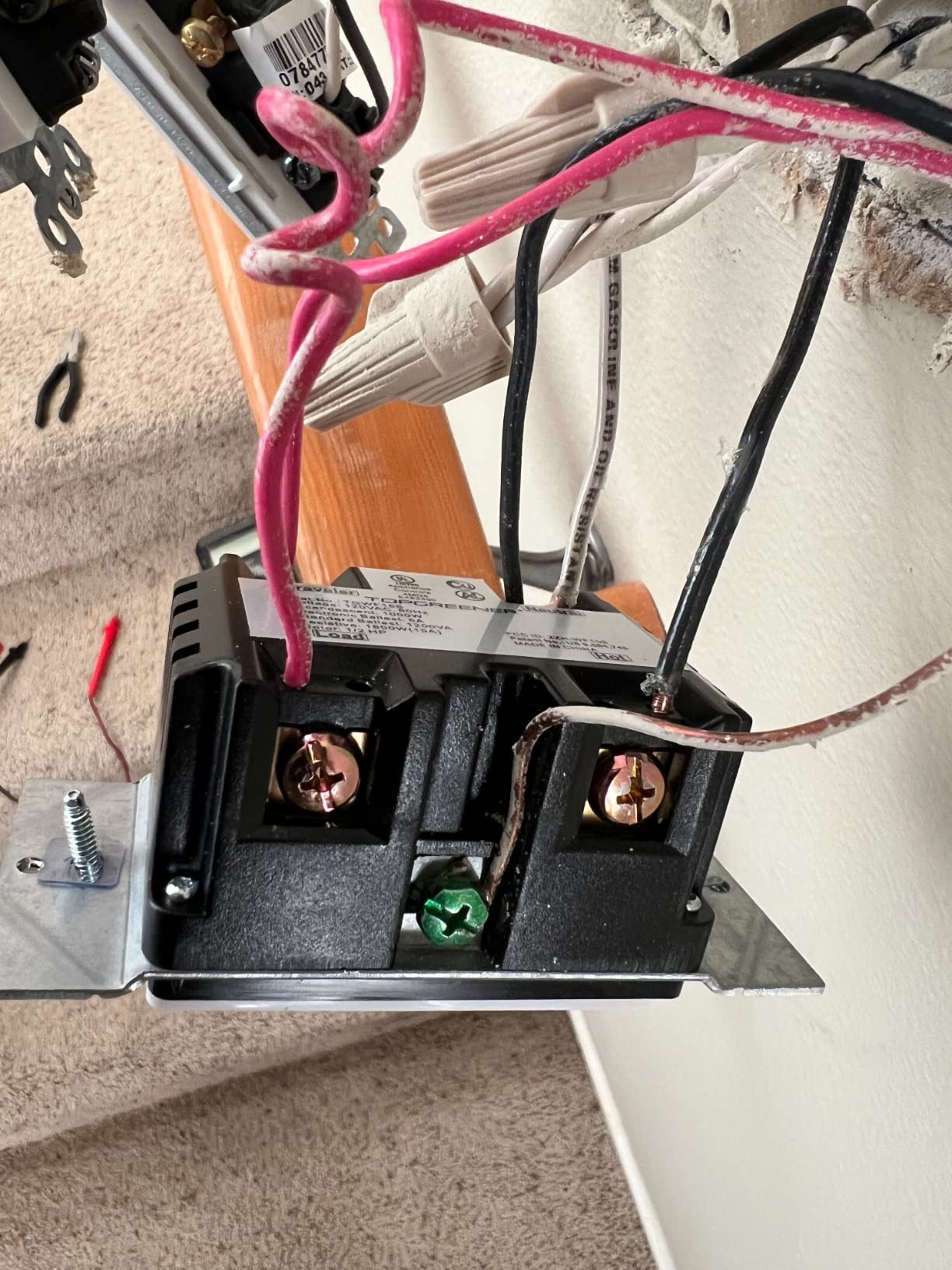 TOPGREENER Smart Light Switch Wi-Fi Scene Controller, 8-Button Programmable Home Automation, Neutral Wire Required, 2.4GHz Network, UL Listed, FCC Compliant, TGWFSC8, White customer photo 1