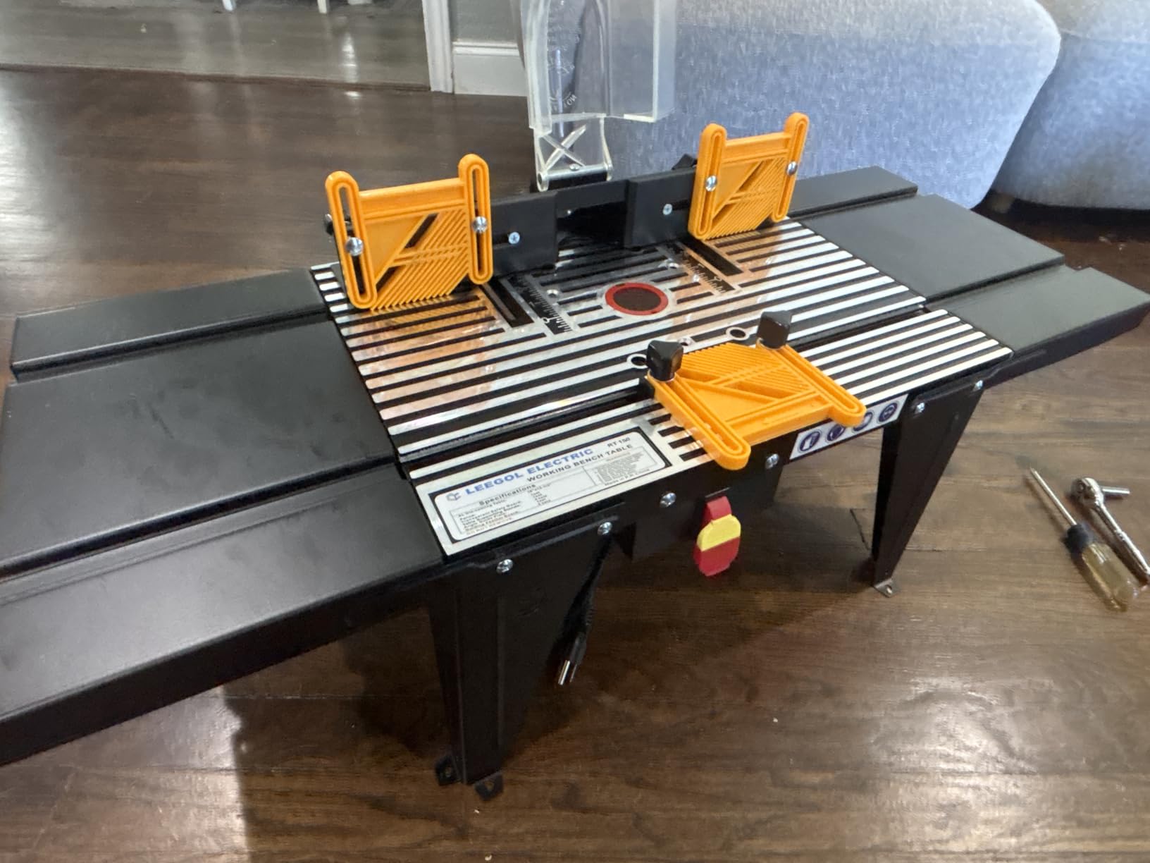 Leegol Electric Benchtop Router Table Wood Working Craftsman Tool customer photo 1