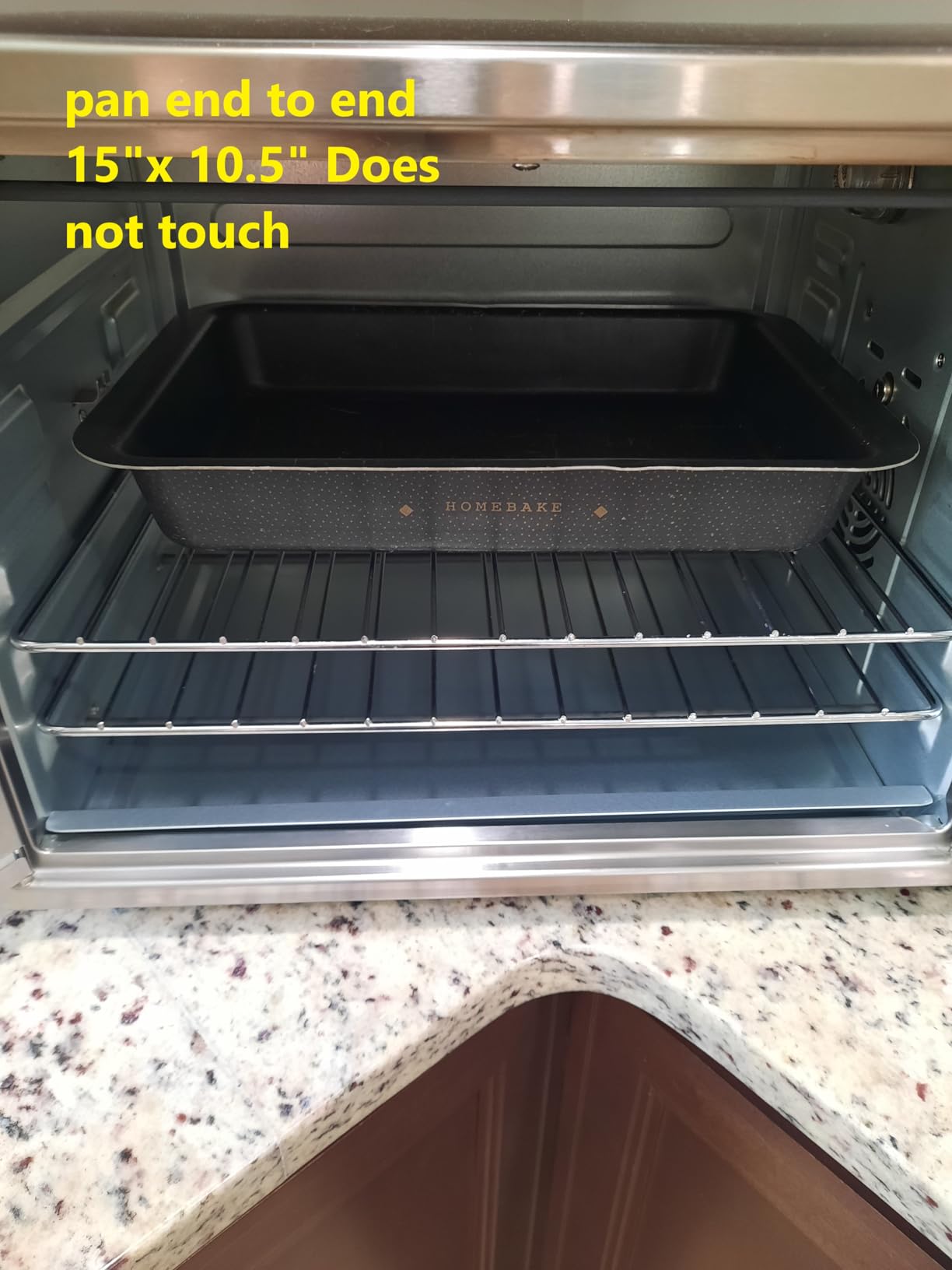 Elite Gourmet ETO-4510M French Door 47.5Qt, 18-Slice Convection Oven customer photo 2