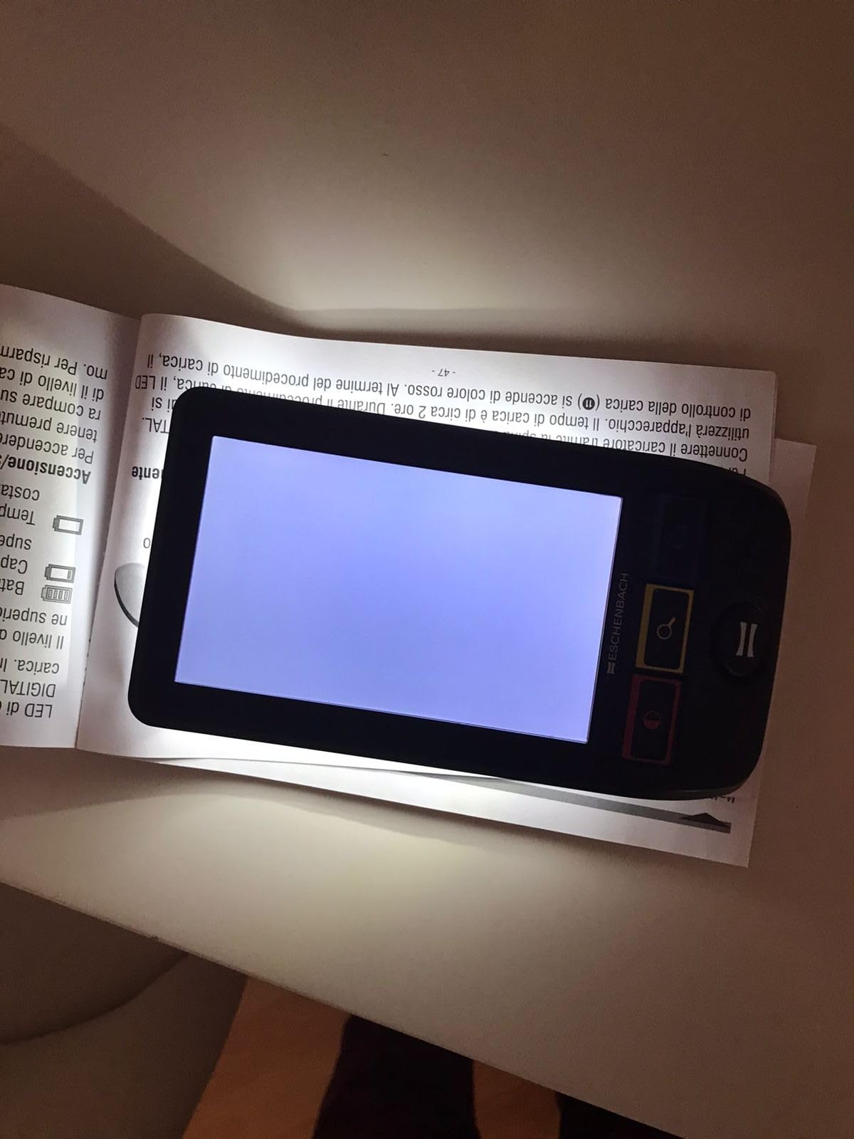 Eschenbach SmartLux Digital Portable Magnifier - Handheld HD Video Magnifier For Low Vision w/Image Capture - (5x, 7x, 9x, 12x Magnification & 5 Viewing Modes) customer photo 1