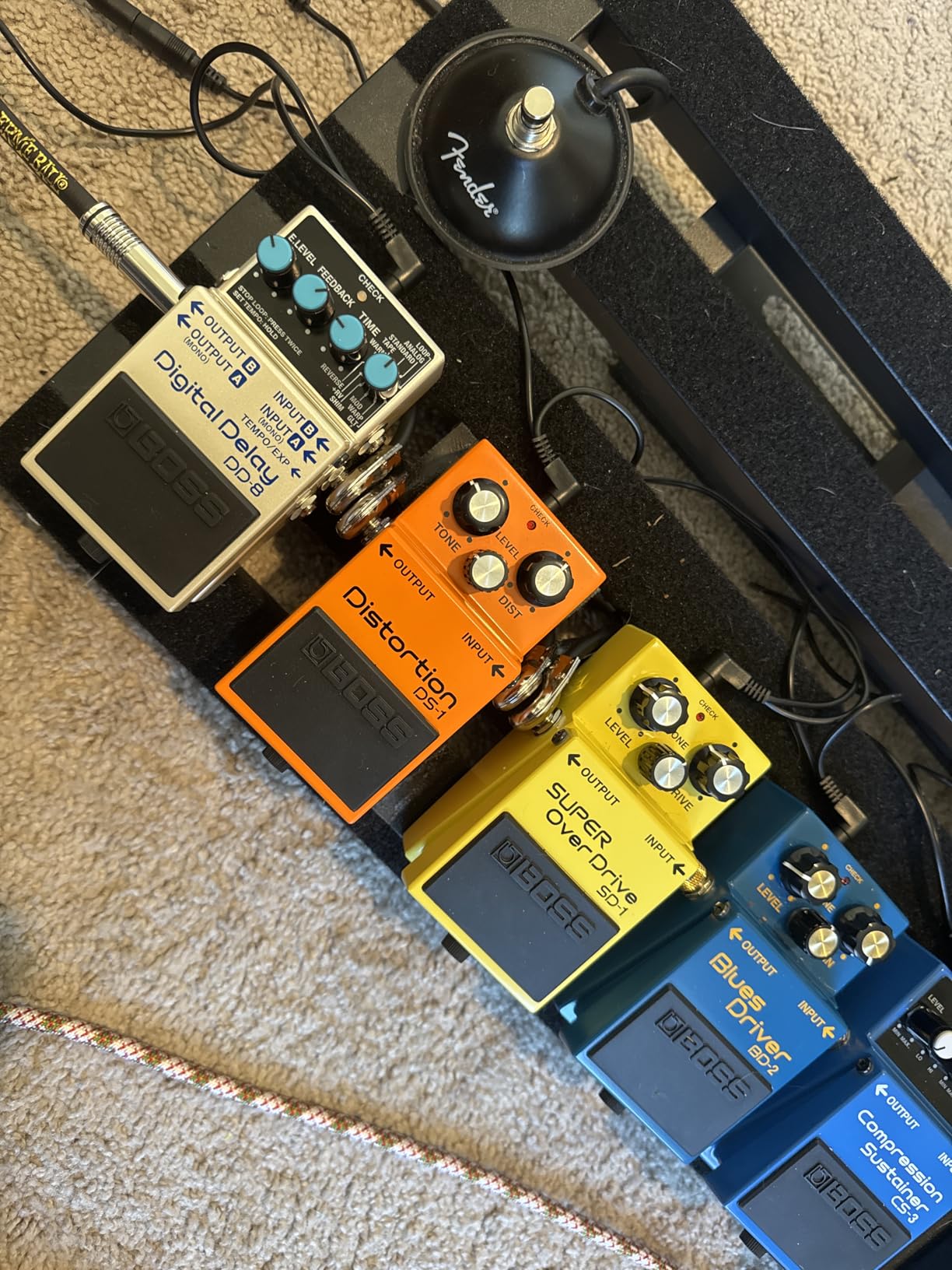 BOSS Digital Delay Guitar Effects Pedal (DD-8) customer photo 1