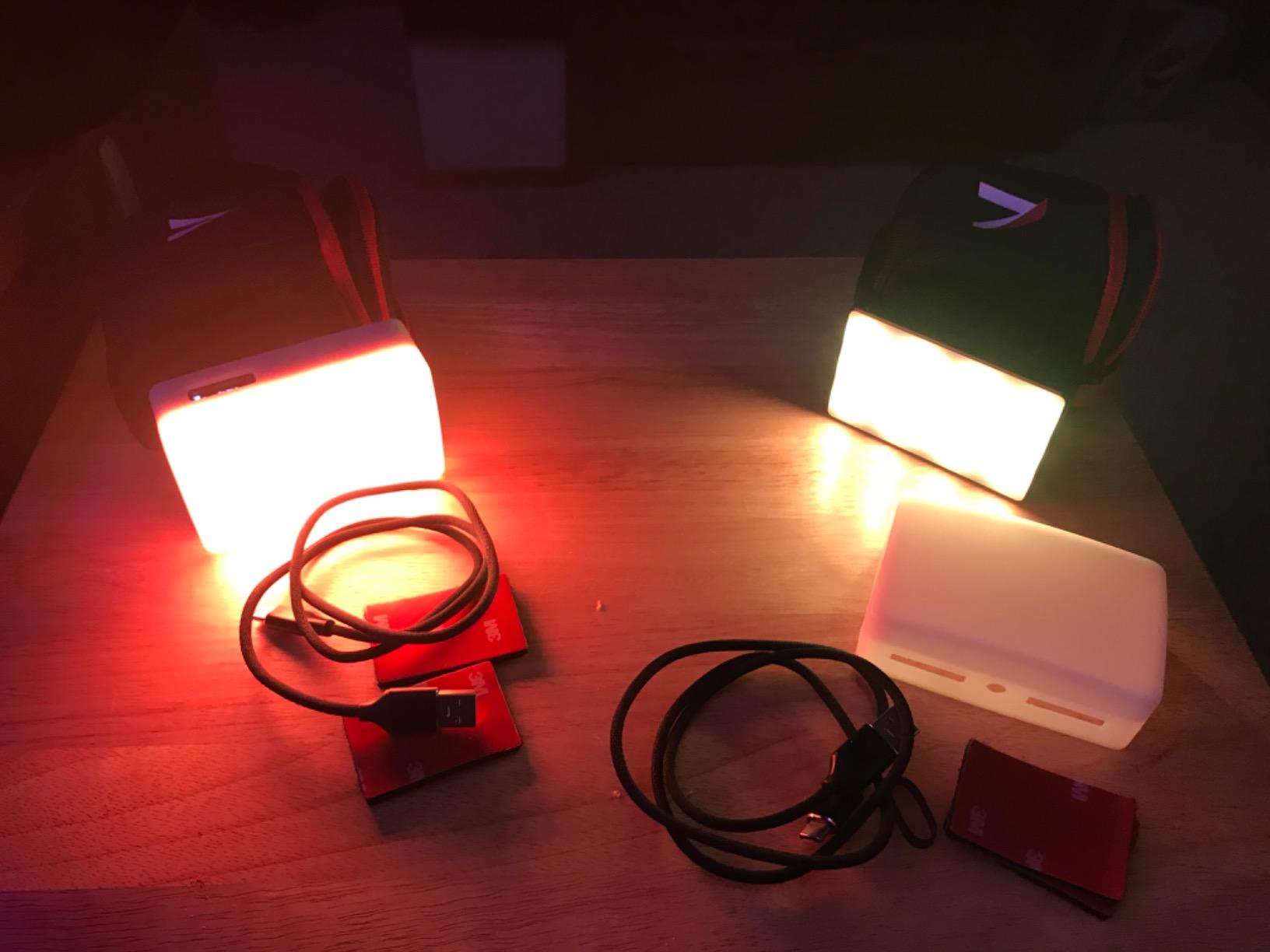 Aputure Amaran MC RGBWW Mini On Camera Video Light, 3200K-6500K, CRI/TLCI 96+, HSI Mode, Support Magnetic Attraction, App with USB-C PD and Wireless Charging customer photo 1