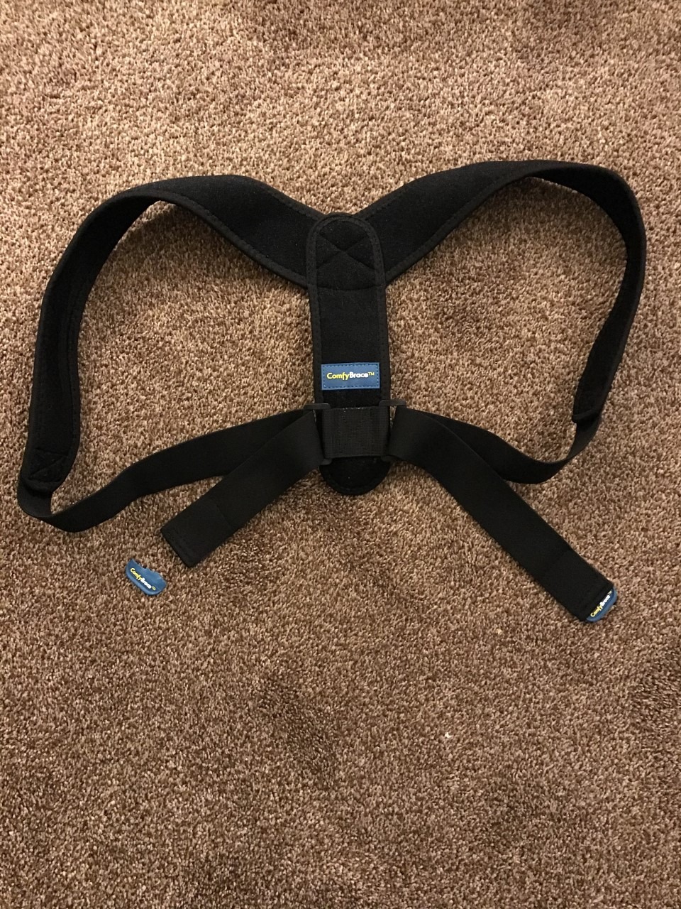 ComfyBrace Posture Corrector-Back Brace for Men and Women- Fully Adjustable Straightener for Mid, Upper Spine Support customer photo 2