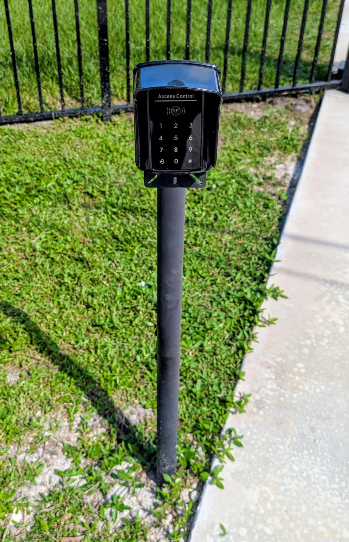 TOPENS TC175P Touch Panel Wired Keypad, Universal Keyless Entry Keypad DC 12V 24V for The Automatic Driveway Gate Opener, Magnetic Lock, Door Access Control System, Digital Code or RF ID Card customer photo 1