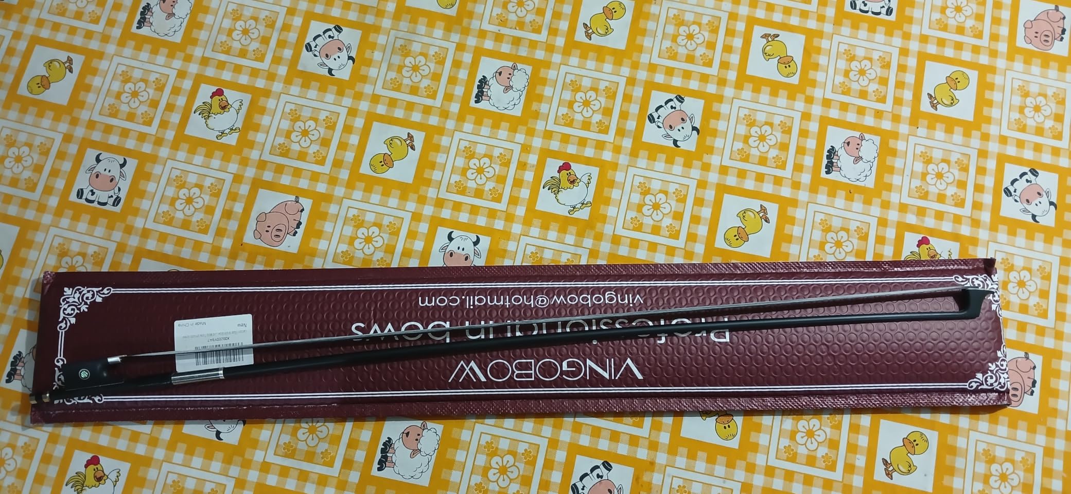 VINGOBOW Carbon Fiber Violin Bow 4/4 Size 100VB for Advanced Student customer photo 2