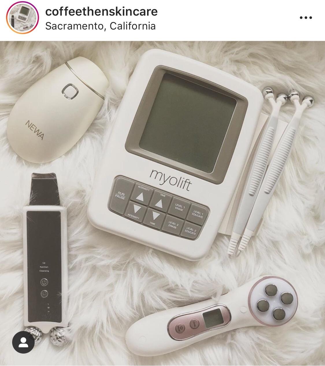 MiSMON High Frequency Facial Machine Light Theraphy Micro-Current Device, 5 in 1 Multifunctional Facial Massager for Face customer photo 1