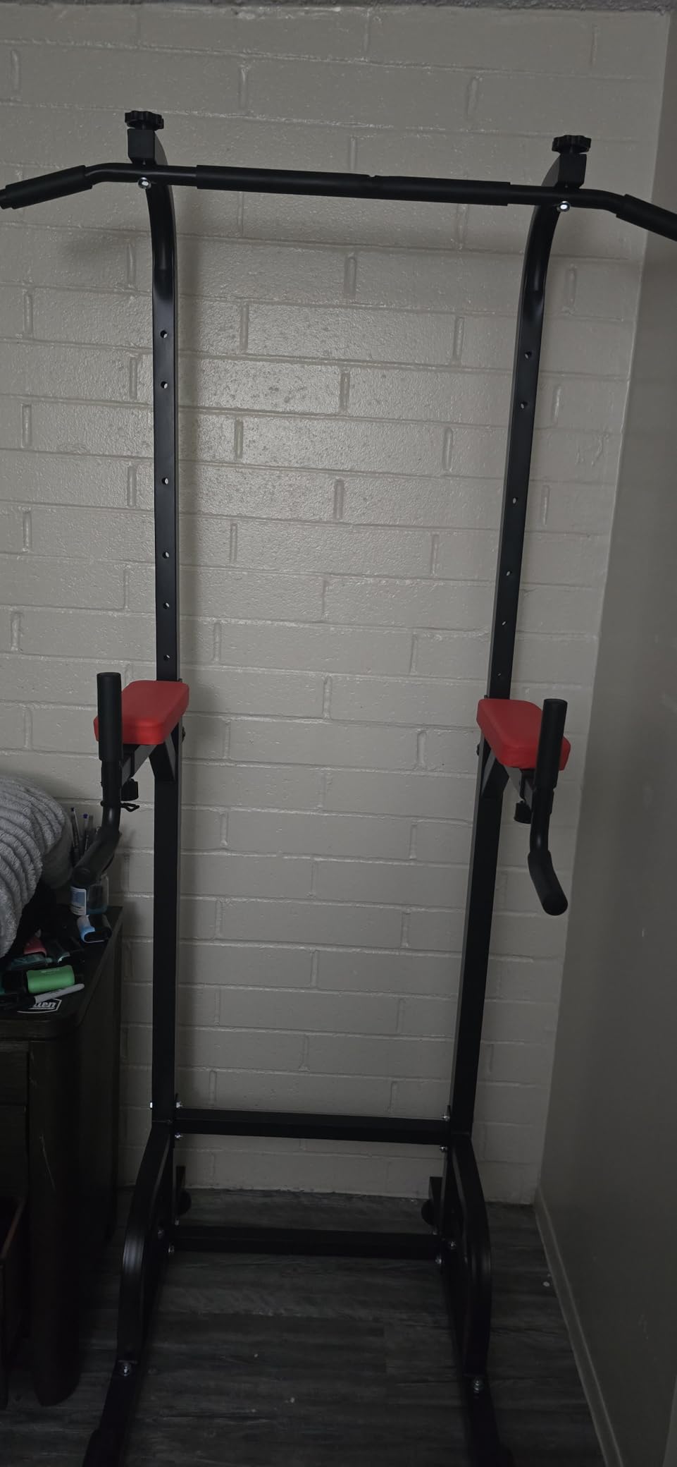 RELIFE REBUILD YOUR LIFE Power Tower Pull Up Bar Station Workout Dip Station for Home Gym Strength Training Fitness Equipment customer photo 2