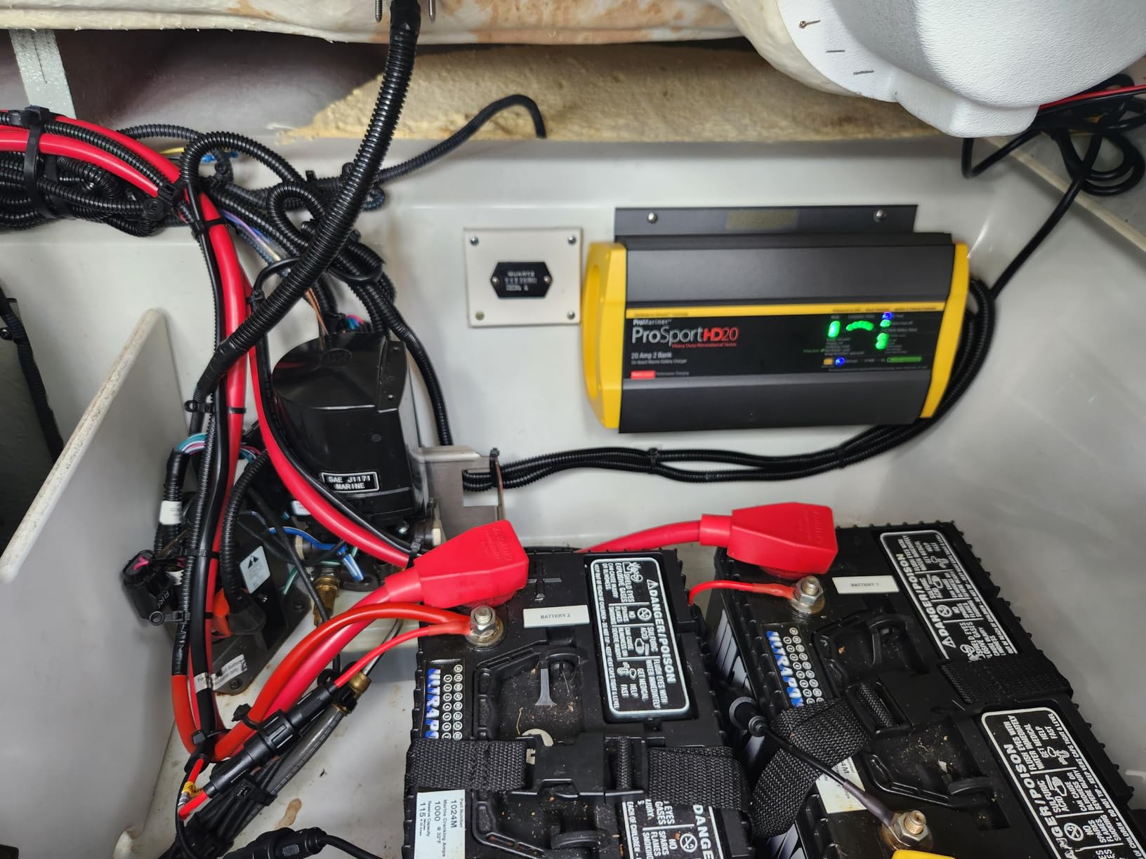 ProMariner 44021 ProSport HD Waterproof Marine Battery Charger, 20 Amp, 3 Bank customer photo 1
