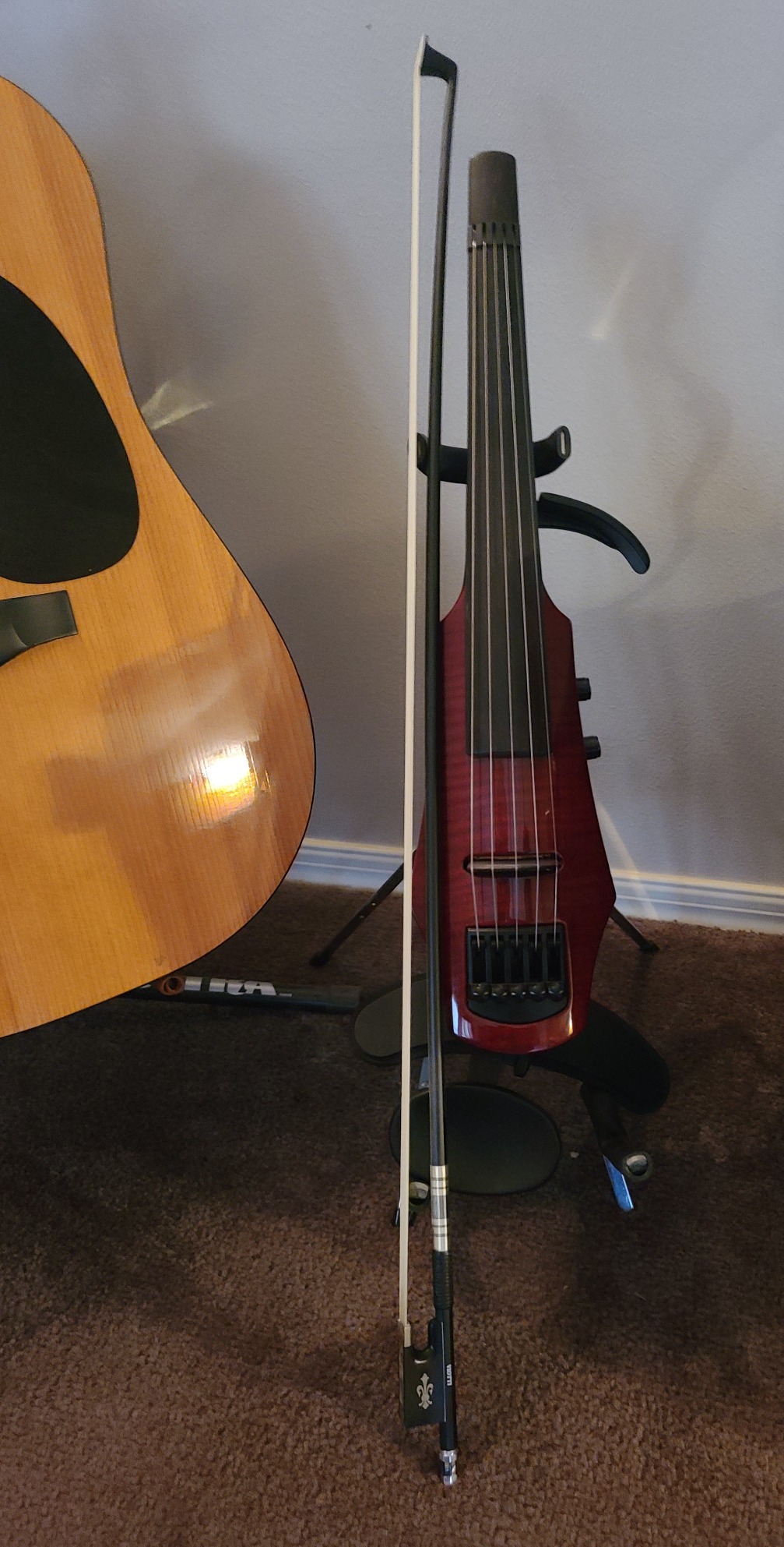 Viotti Carbon Fiber Violin Bow, Hand Crafted by Professional Violin & Bow Makers customer photo 1